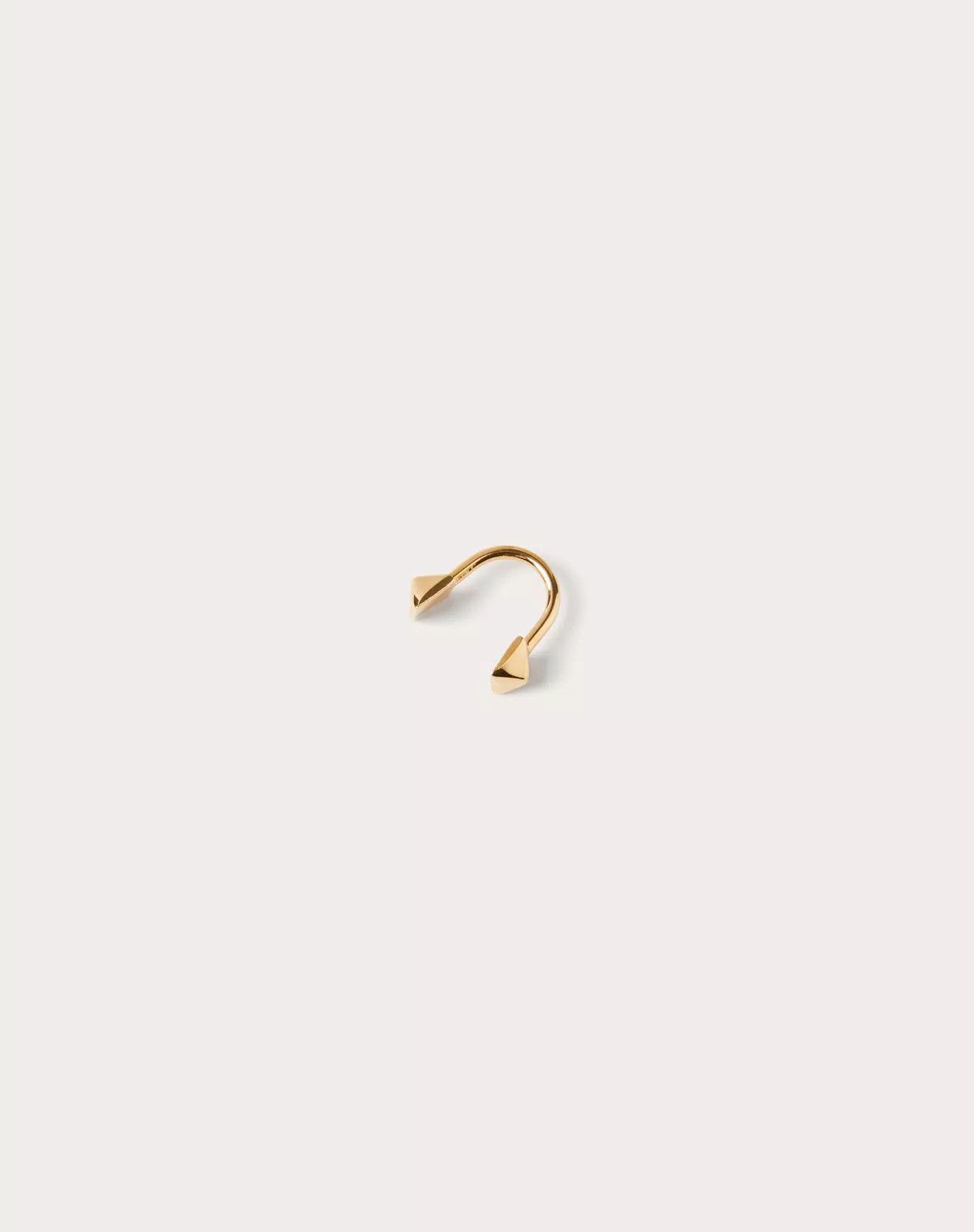 Valentino oc11z0725 Size:OS/Rockstud Metal Nose Ring in Golden Size ONE SIZE - 3 Thumbnail
