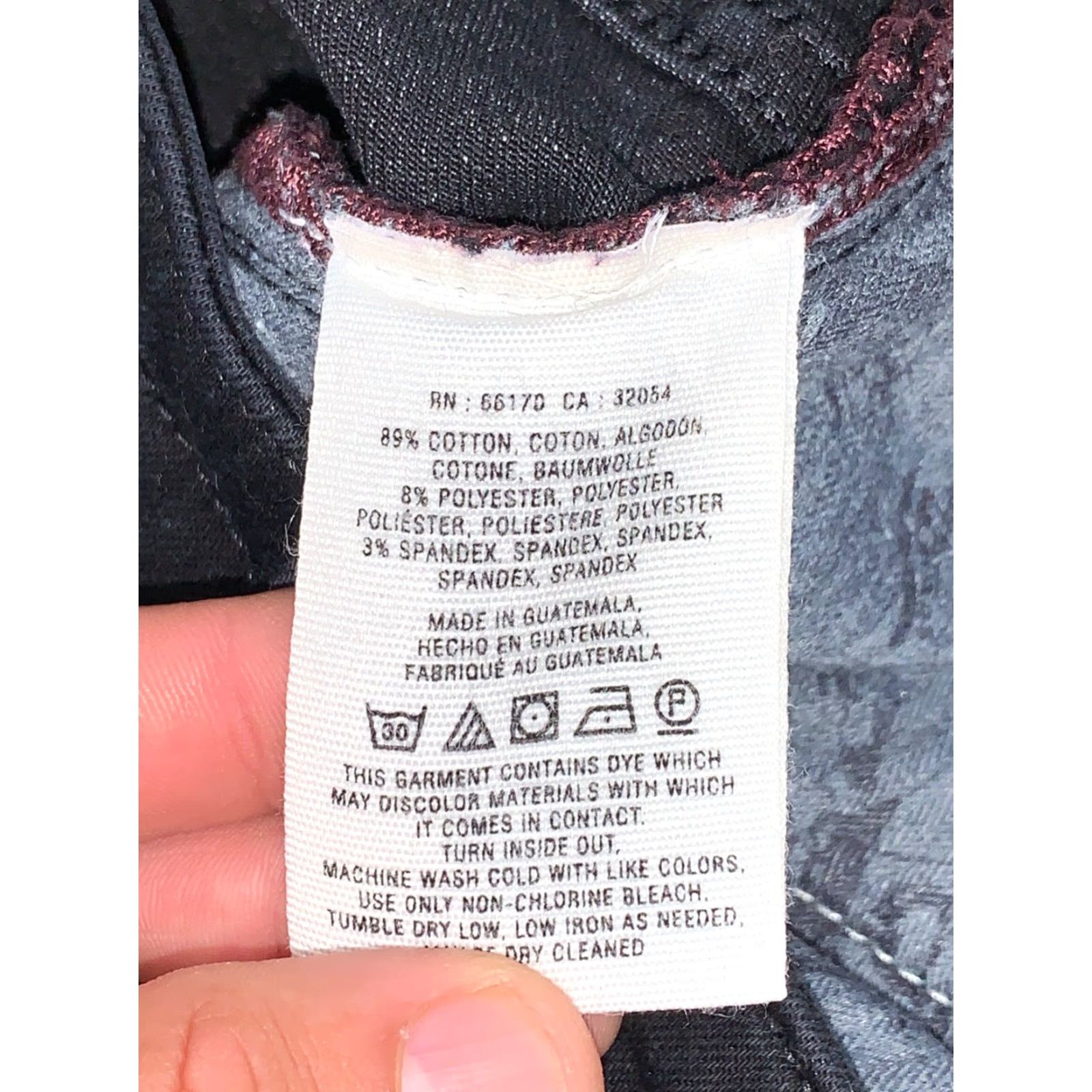 Vintage Pilcro and the Letterpress Jeans Sz 29 Black Ankle Zipper Pockets Casual Womens Regular 29 Black Ankle Zipper Pockets Pilcro Jeans 29 Women Size 29" - 7 Thumbnail