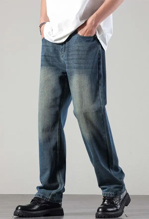 Japanese Brand Fuyuka x Asai Vintage casual washed versatile simple jeans Size US 32 / EU 48 - 7 Thumbnail
