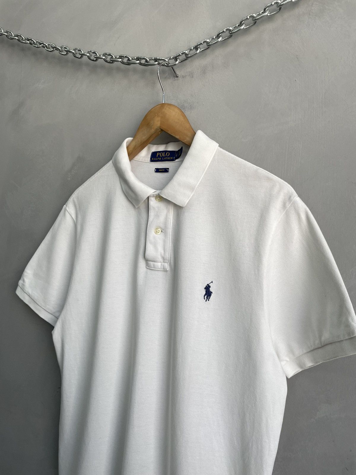 Polo Ralph Lauren Polo Ralph Lauren White T-shirt Classic old money Style Size US L / EU 52-54 / 3 - 3 Thumbnail