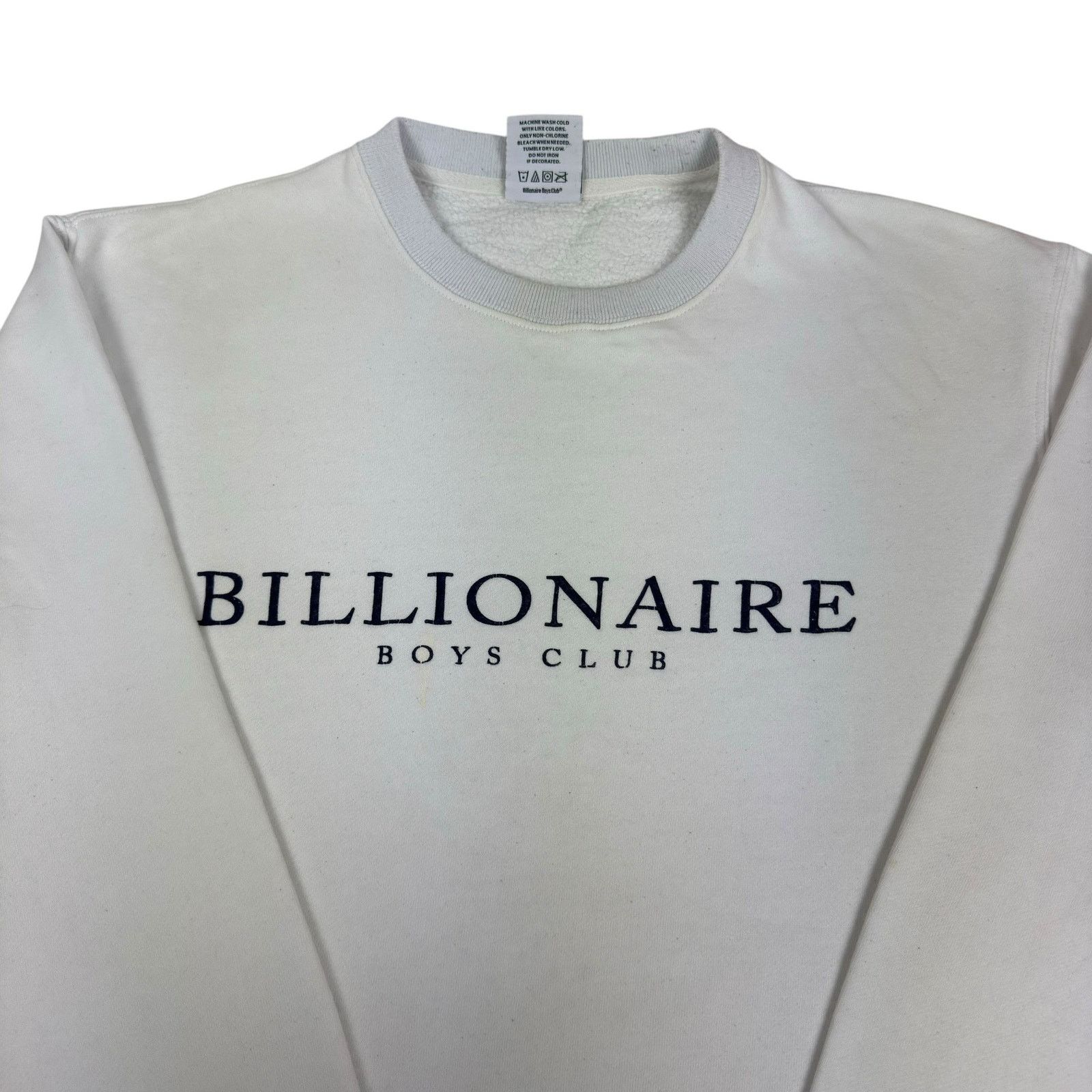 Billionaire Boys Club Billionaire Boys Club Men White Cotton Pullover Sweatshirt S Size US S / EU 44-46 / 1 - 5 Thumbnail