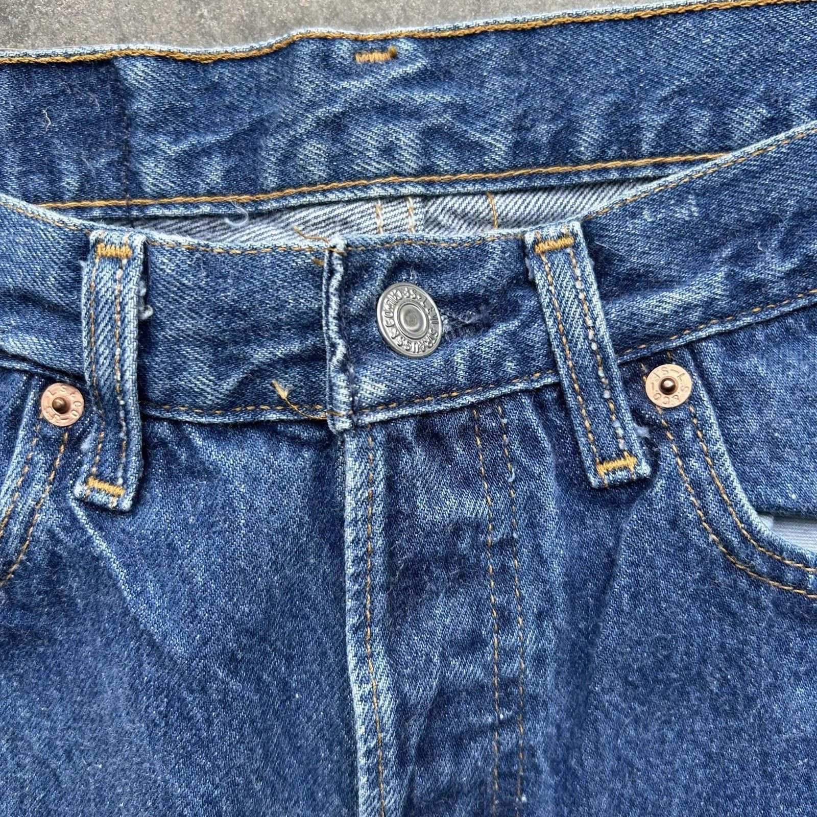 Vintage 90's Levi's 501xx Jeans Men's 32 X 30 dark Wash West