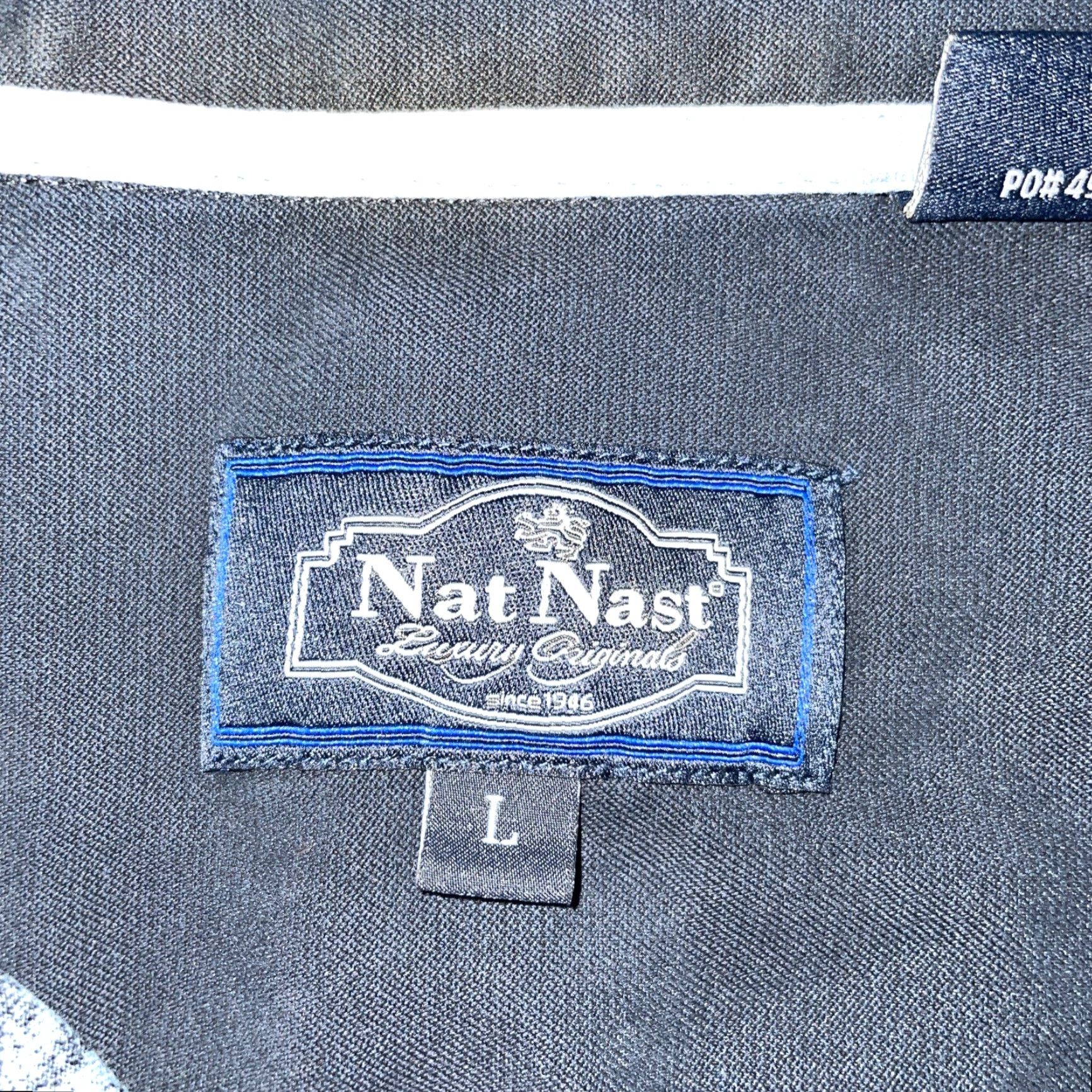 Nat Nast Nat Nast Blue Hawaiian Shirt L Mens Size US L / EU 52-54 / 3 - 3 Thumbnail