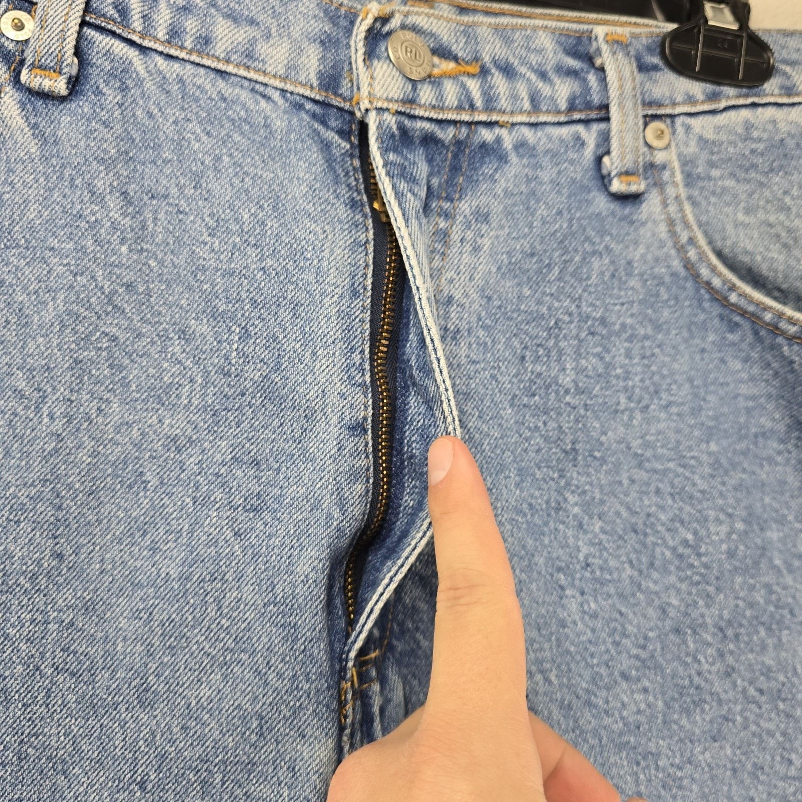 Polo Ralph Lauren Vtg Polo Jeans Company Ralph Lauren Mens 38x30 (Fits 37x29) Size US 38 / EU 54 - 3 Thumbnail
