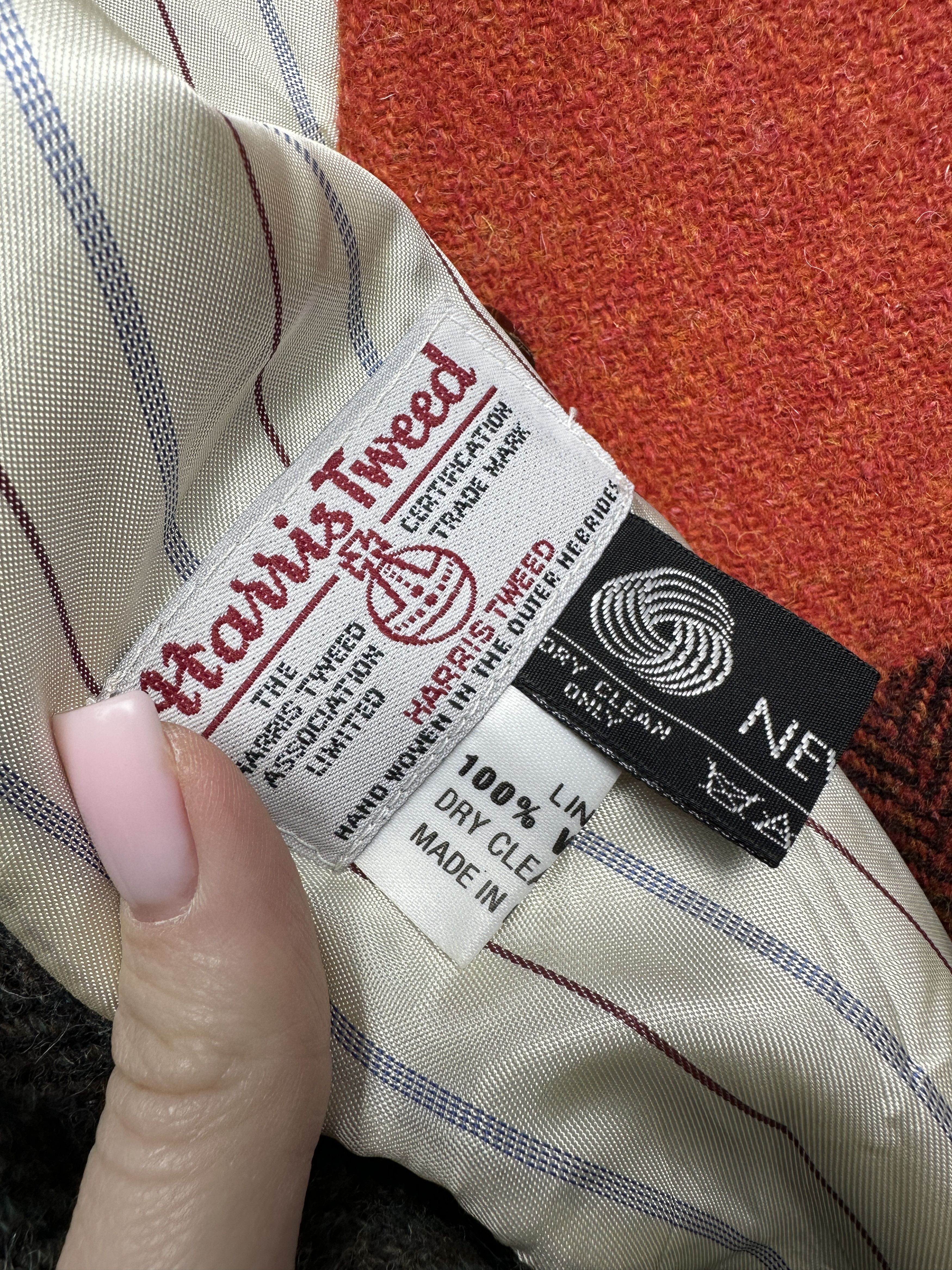 Harris Tweed Harris Tweed Womens Wool Vest Gilet Waistcoat Size M / US 6-8 / IT 42-44 - 4 Thumbnail
