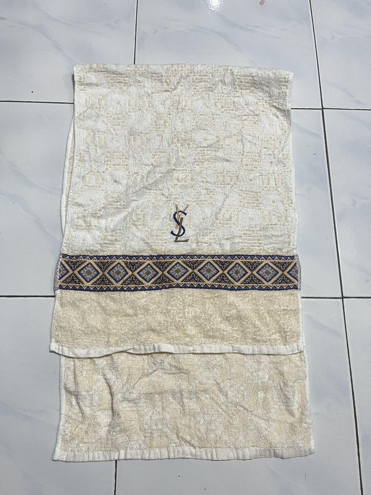 Vintage × Yves Saint Laurent Ysl sport towel Size ONE SIZE - 1 Thumbnail