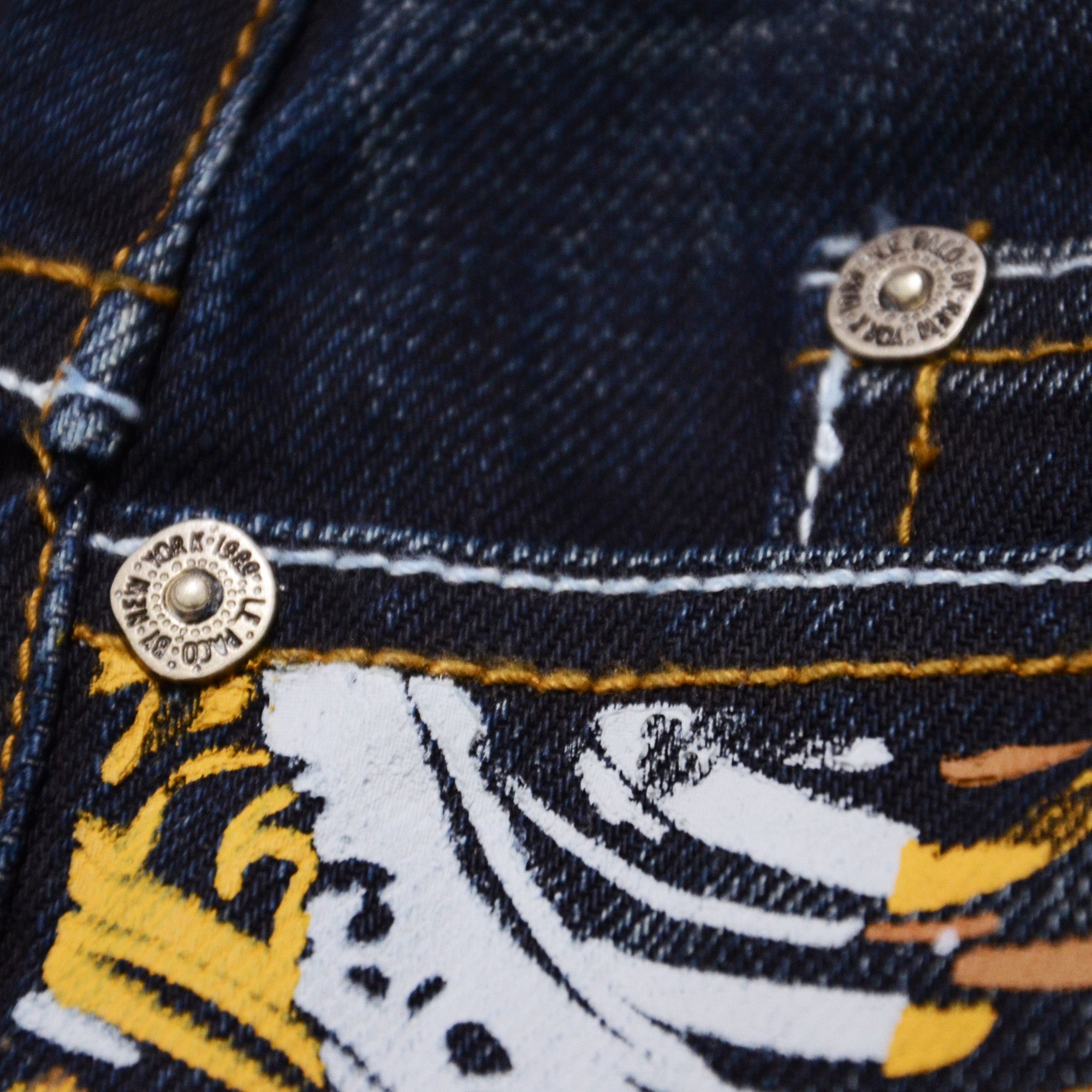 Other Le Paco Jeans Youth Fit Straight Leg Y2K New York Streetwear Size US 29 - 5 Thumbnail