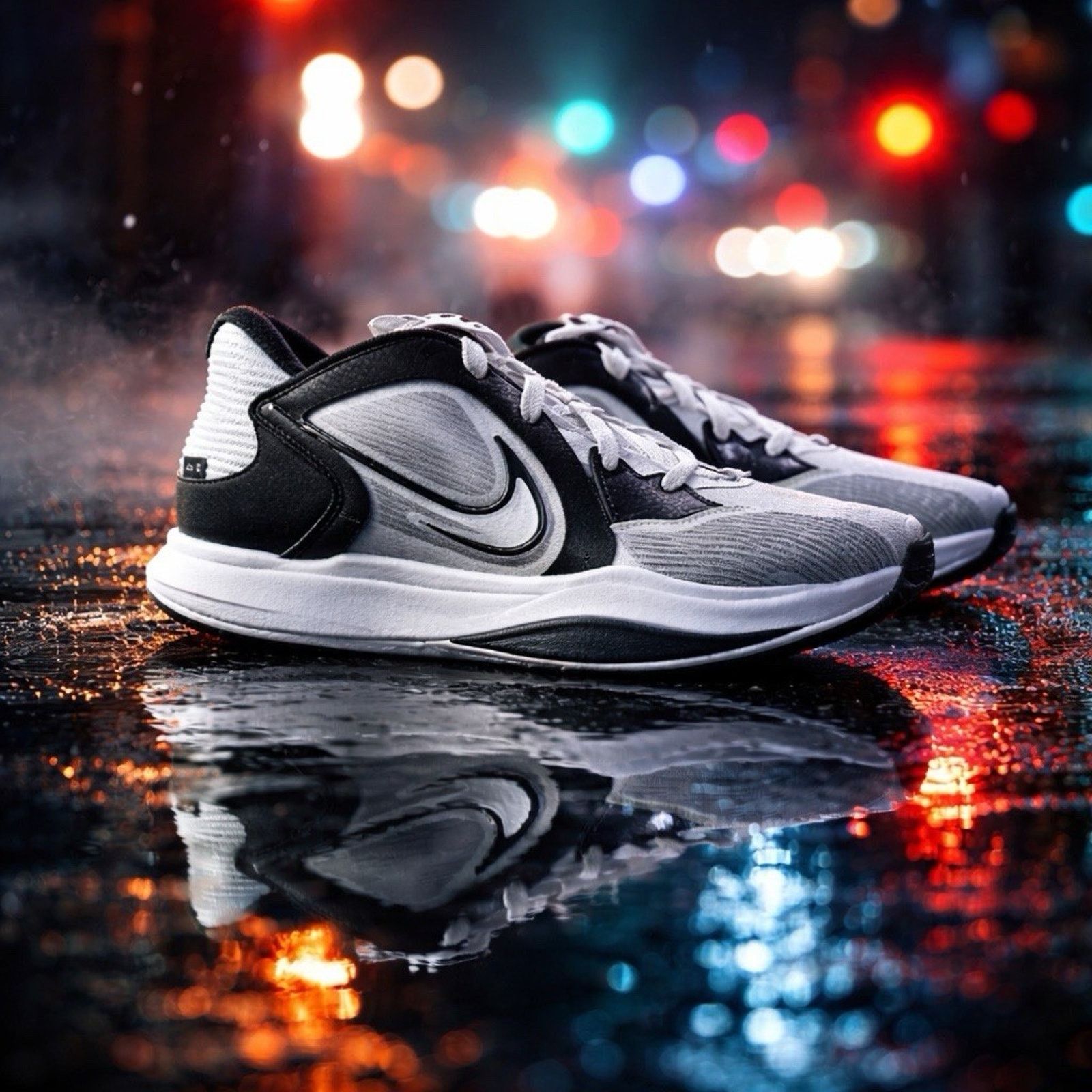 Nike Size 13.5 - Nike Kyrie 5 Oreo - AO2918-100 Basketball Shoe Size US 13 / EU 46 - 1 Thumbnail
