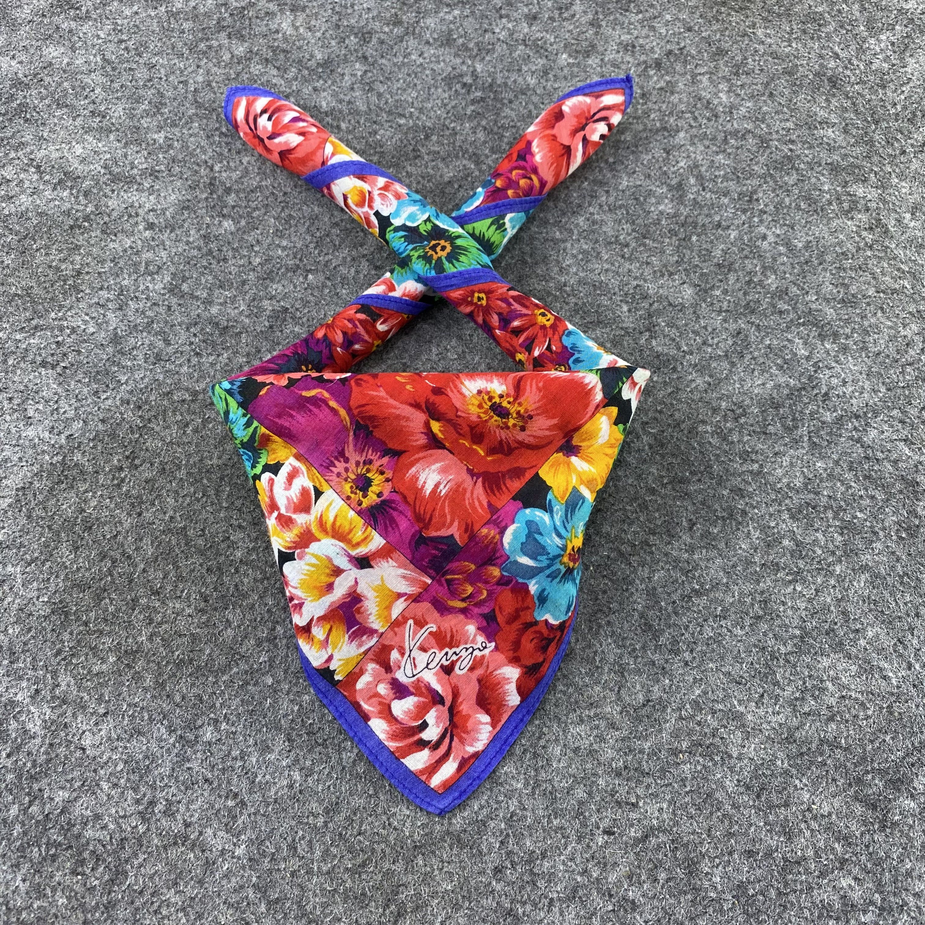Kenzo Kenzo Handkerchief / Bandana / Neckerchief-B1142 Size ONE SIZE - 2 Thumbnail