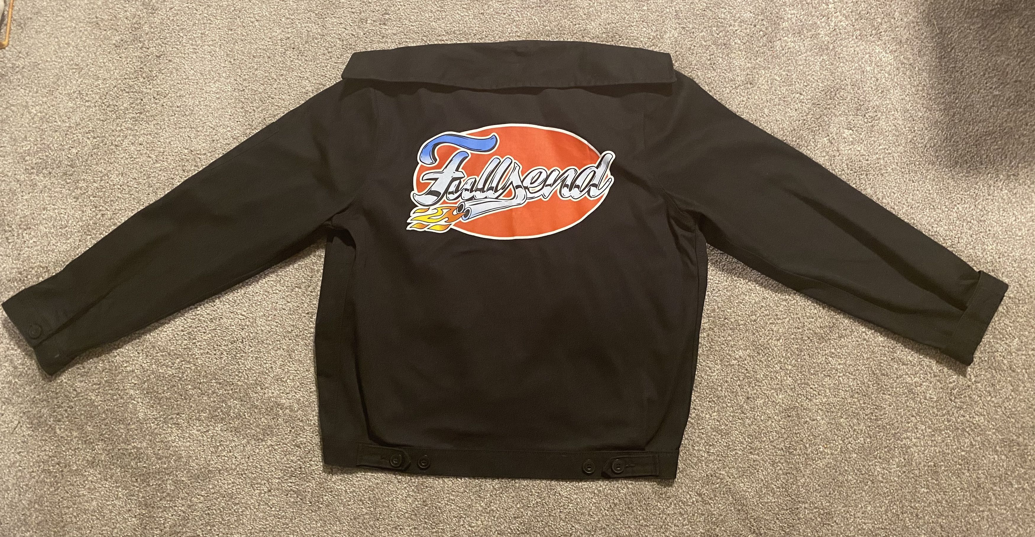 Dickies × Full Send DICKIES FULLSEND EXHAUST JACKET Size US S / EU 44-46 / 1 - 2 Thumbnail