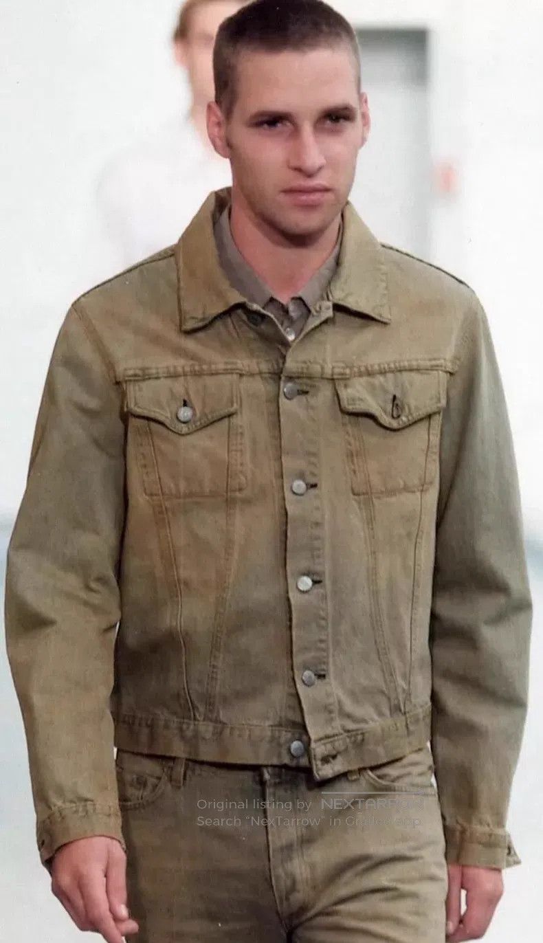 Helmut Lang Helmut Lang Show model distressed type 3 denim jacket Size US M / EU 48-50 / 2 - 7 Thumbnail