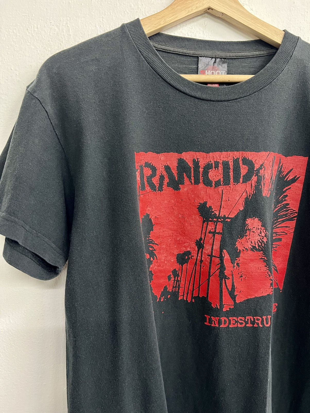 VINTAGE 2003 INDESTRUCTIBLE RANCID BAND TEE