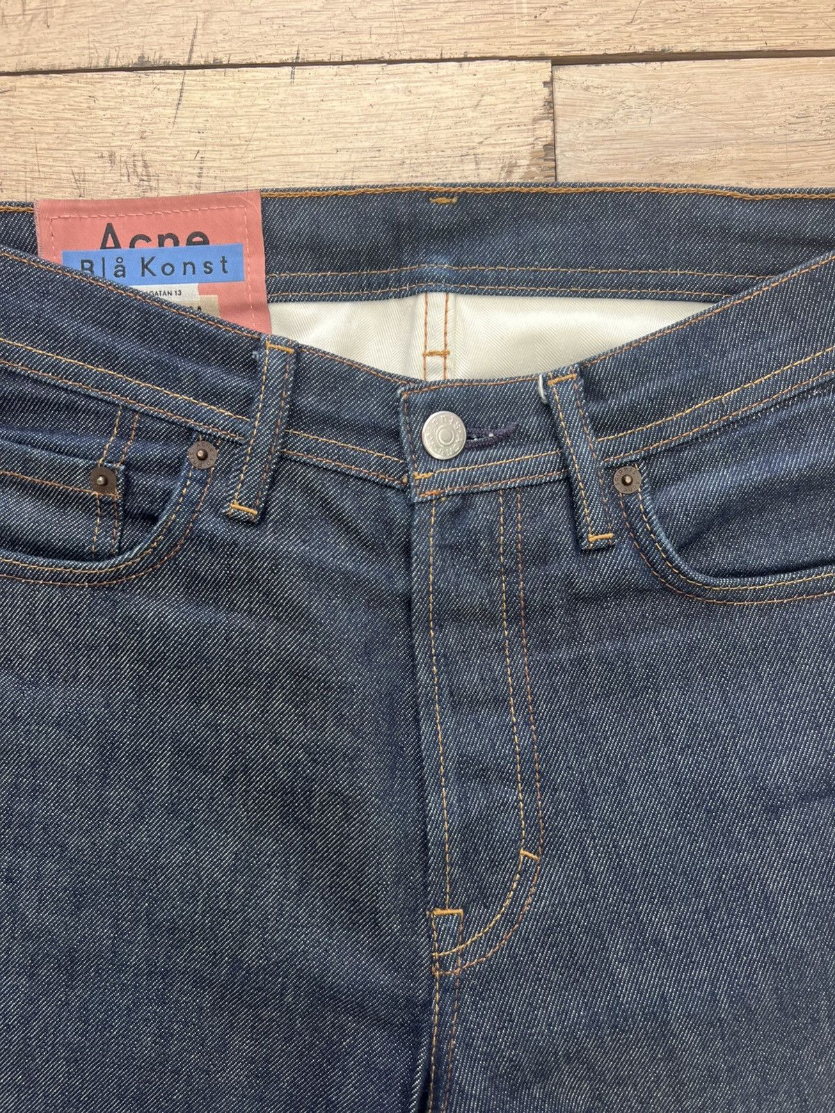Acne Studios Acne Studios - River Indigo Jeans (29/32) Size US 29 - 5 Thumbnail