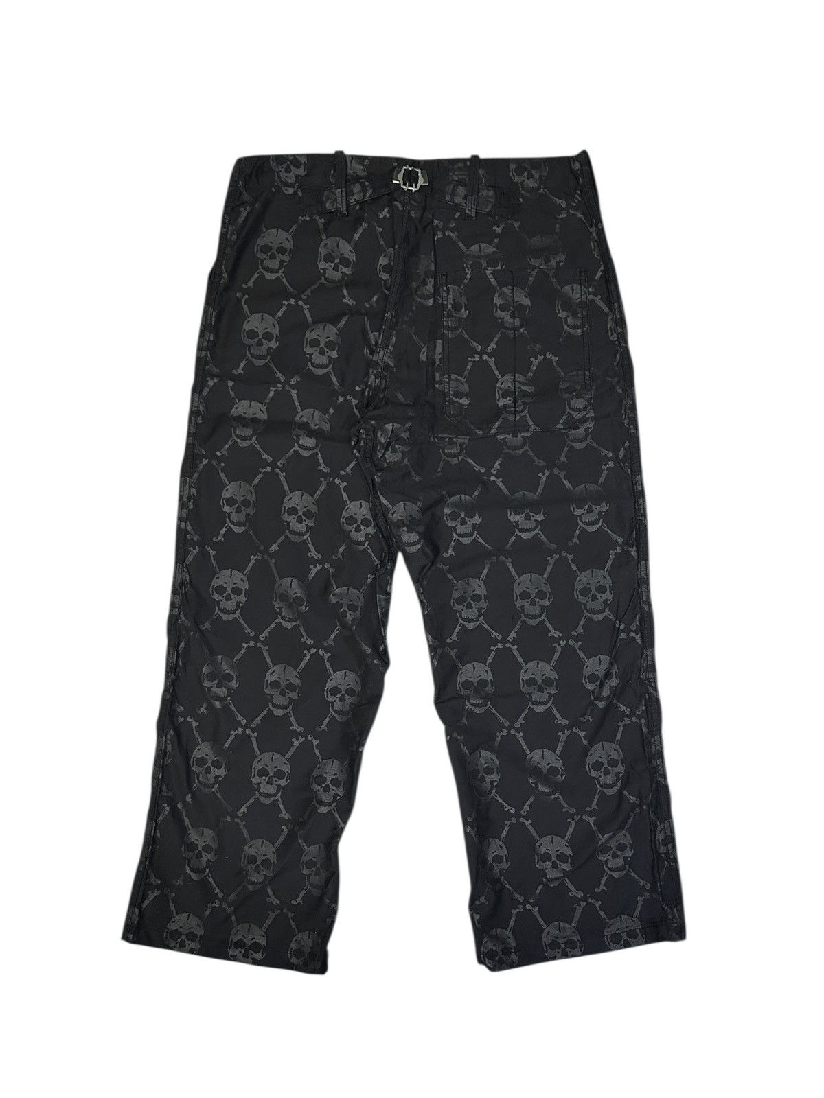 Le Grande Bleu (L.G.B.) Skull Parachute Trousers Size US 36 / EU 52 - 2 Thumbnail