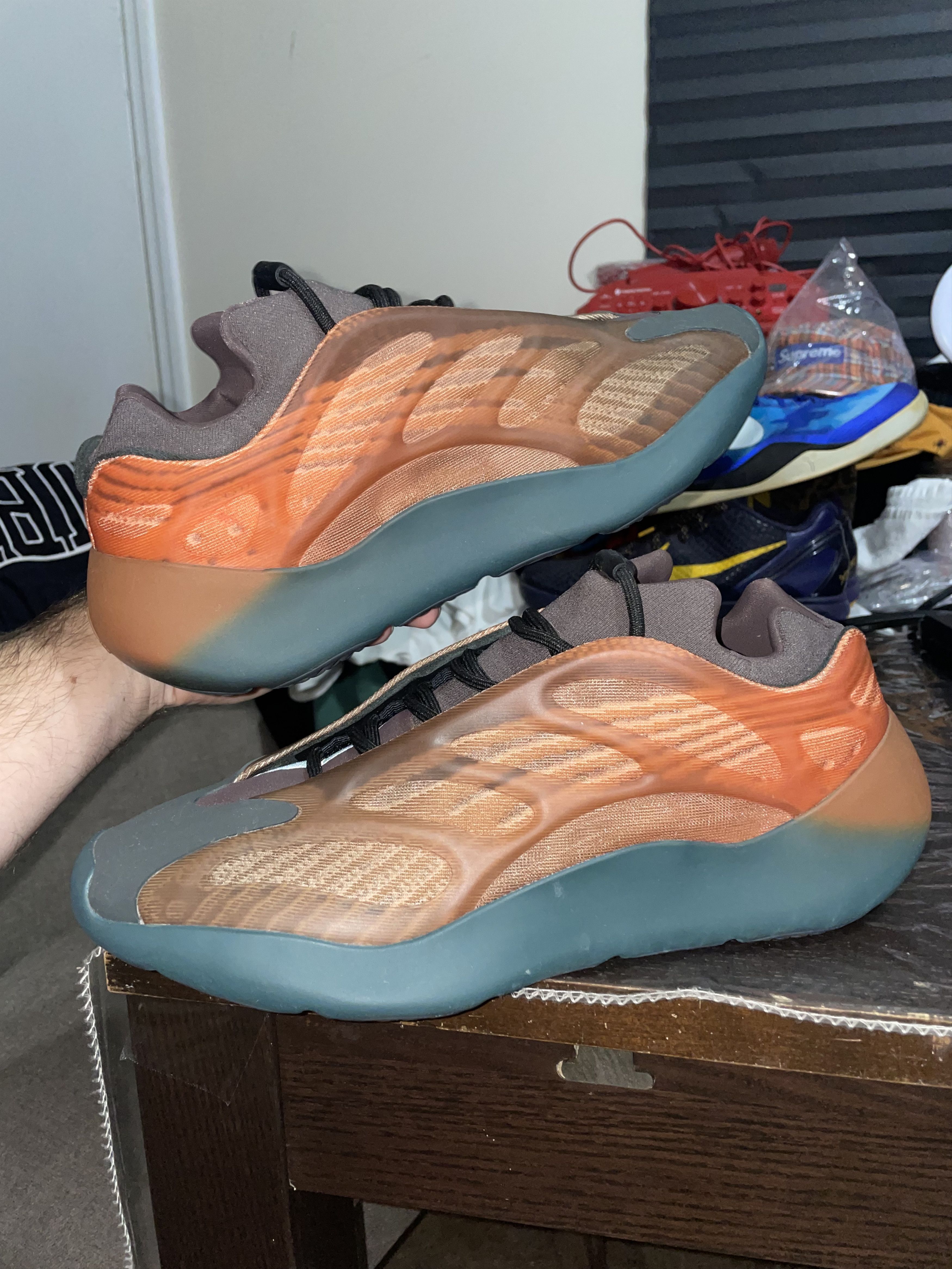 image of Adidas Yeezy 700 V3 Copper Fade Gy4109 Size 12.5 Shoes, Men's