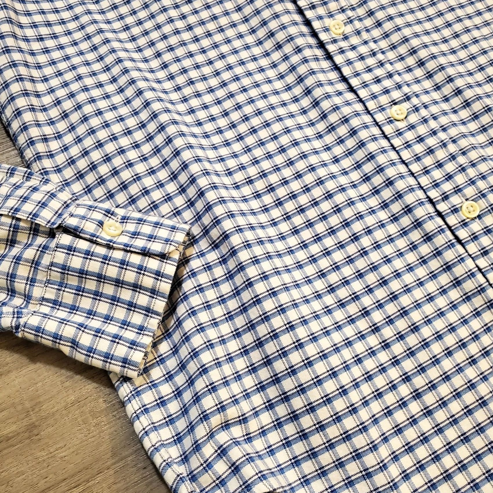 Ralph Lauren VINTAGE Polo Ralph Lauren Tattersall Oxford Shirt Mens Sz Small Plaid Button Down Size US S / EU 44-46 / 1 - 7 Thumbnail