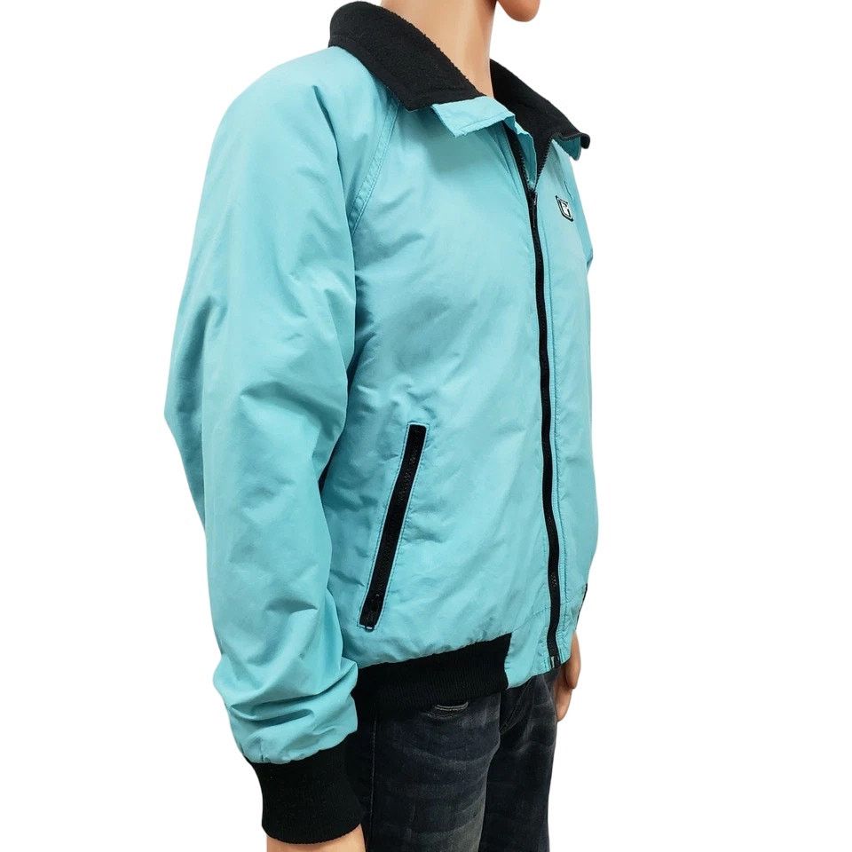Vintage × Woolrich Woolen Mills Vintage 90s Woolrich Teal Fleece Lined Bomber Jacket USA Size US M / EU 48-50 / 2 - 6 Thumbnail