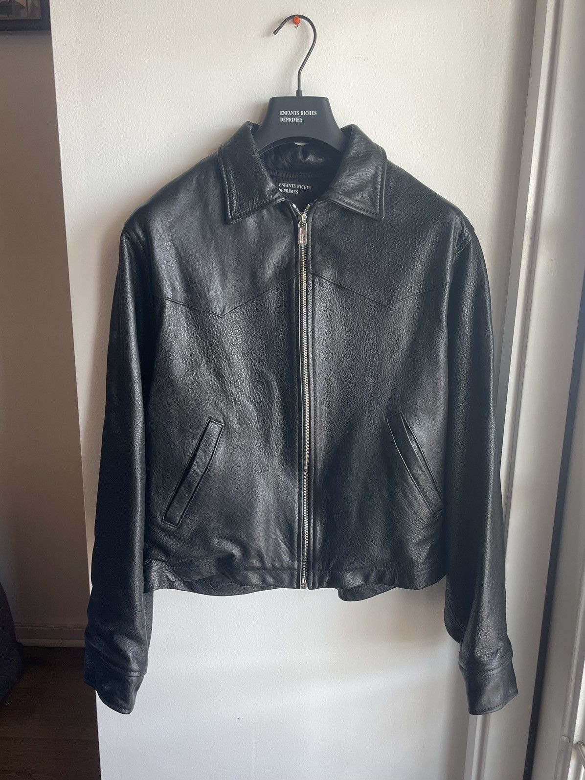 Enfants Riches Deprimes Leather Western Jacket Size US M / EU 48-50 / 2 - 7 Thumbnail