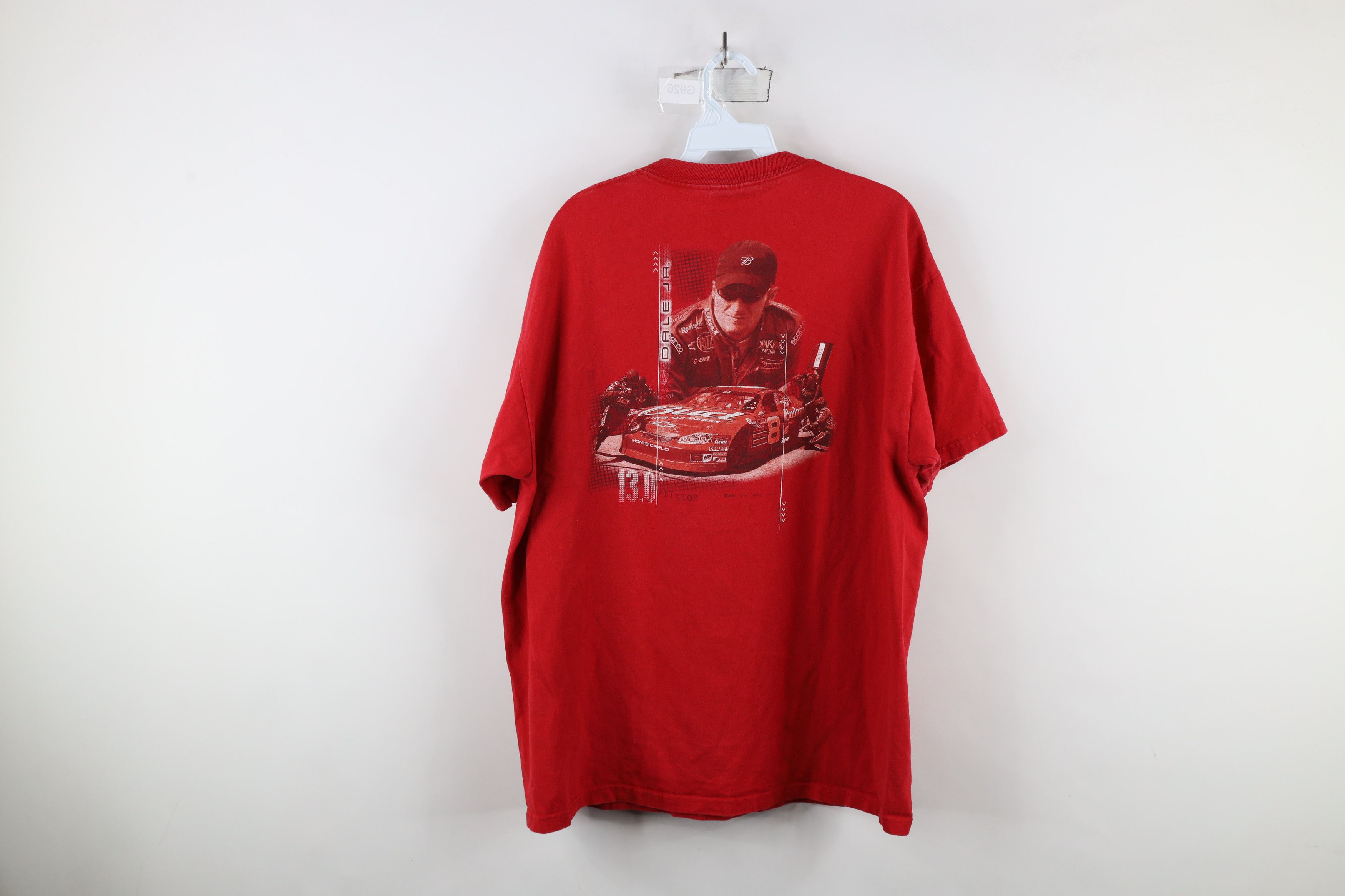 Vintage Vintage Nascar Dale Earnhardt Jr Racing Short Sleeve T-Shirt Size US M / EU 48-50 / 2 - 11 Thumbnail