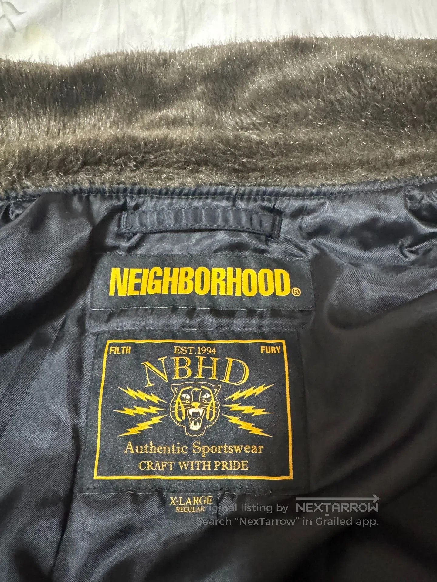 Neighborhood Neighborhood 18AW Fur Collar Jacket. Size US XL / EU 56 / 4 - 3 Thumbnail