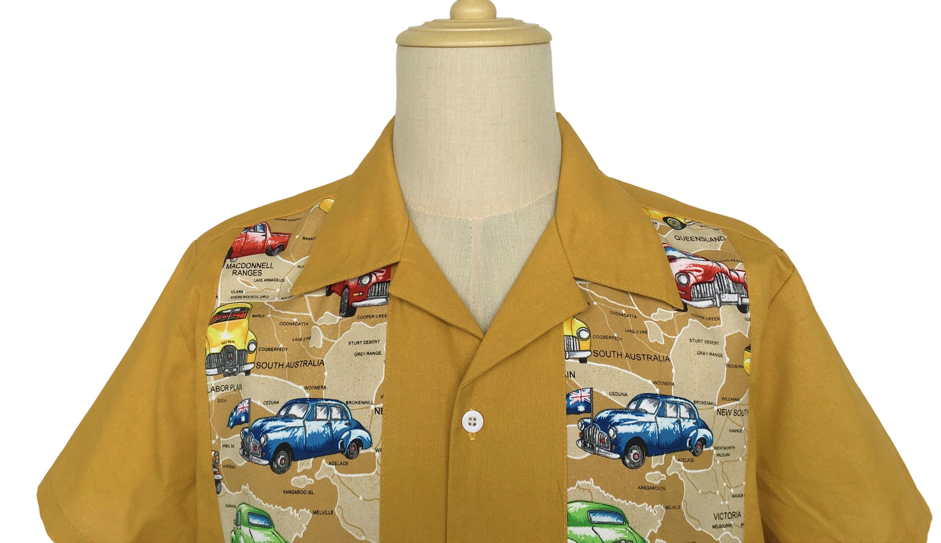 Other Men Shirt Printed Panel Collar Hawaii Shirts Size US XXL / EU 58 / 5 - 4 Thumbnail