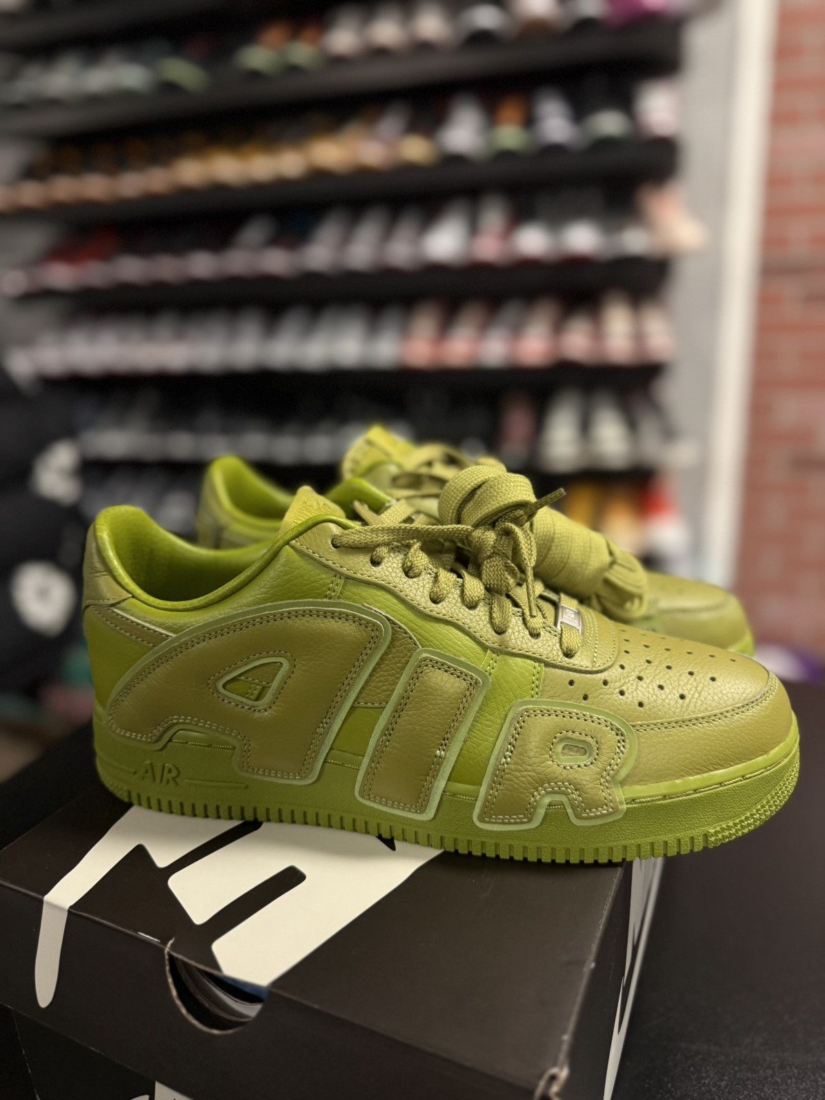 Cactus Plant Flea Market × Nike Nike Air Froce 1 CPFM Moss Size 11.5 Brand New Size US 11.5 / EU 44-45 - 13 Thumbnail