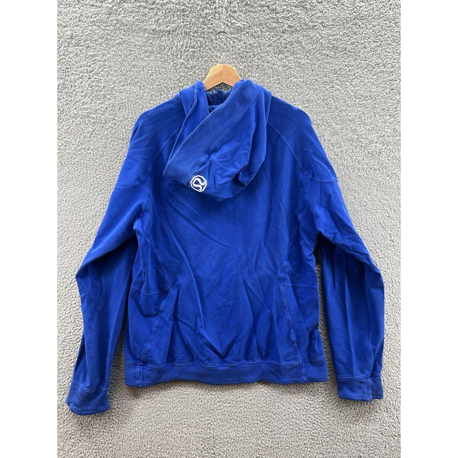 Lululemon Lululemon 1/4 Quarter Zip Blue Hoodie Size US L / EU 52-54 / 3 - 2 Thumbnail