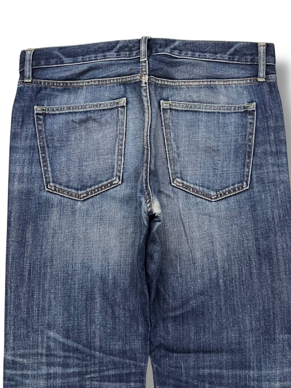 Uniqlo Loose Vintage Uniqlo Kaihara Japan - Faded Wash Jeans Size US 35 - 5 Thumbnail