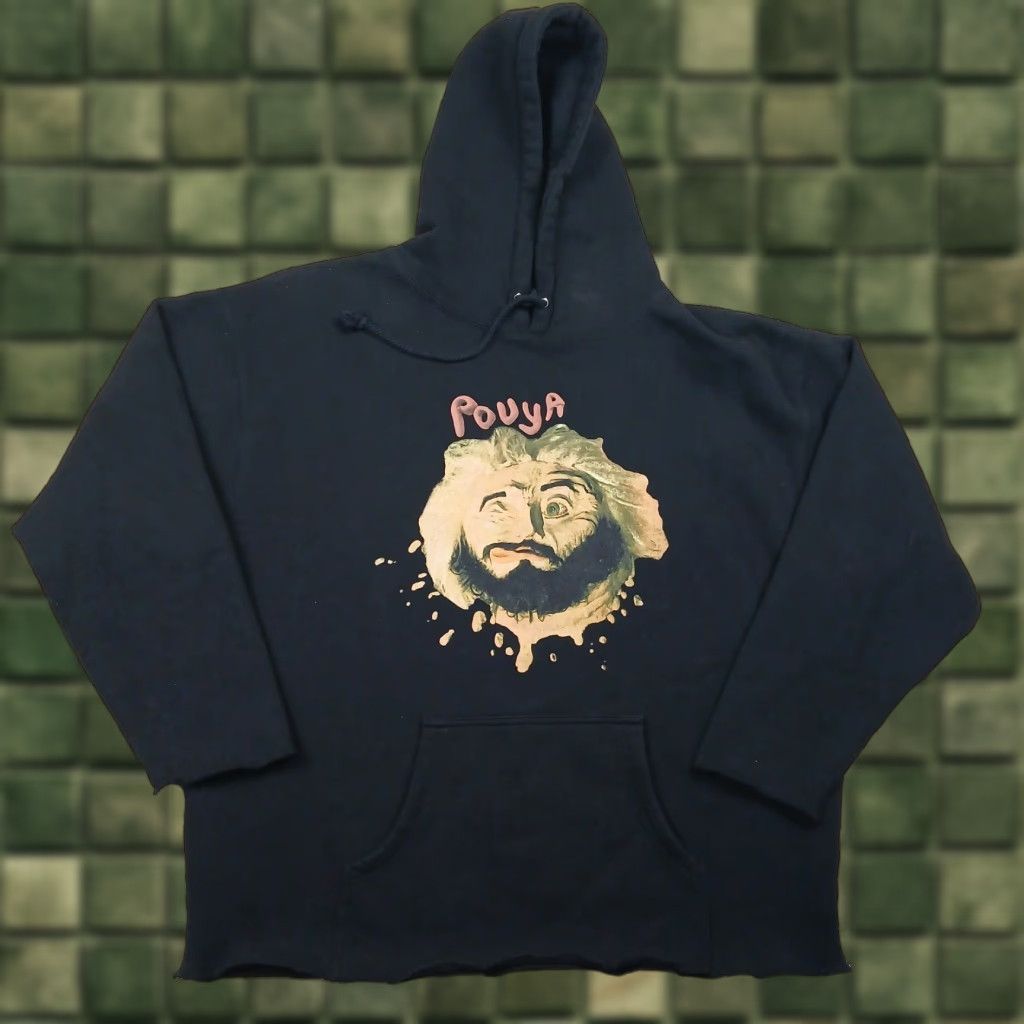Vintage Pouya Hoodie Sweatshirt Mens 2XL XXL Black Logo Pullover Hooded Regular Size US XXL / EU 58 / 5 - 1 Thumbnail