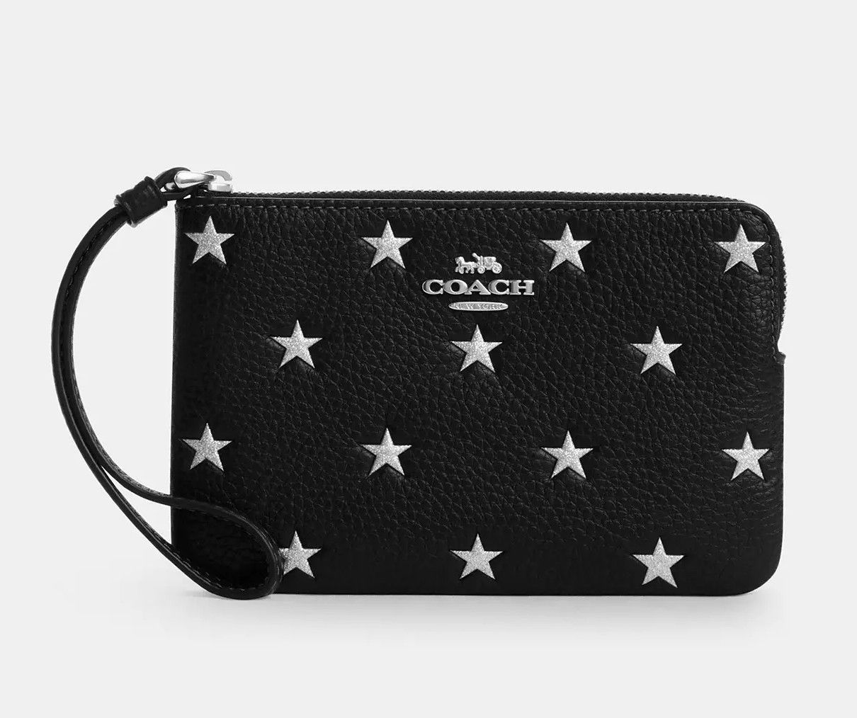 Coach Corner Zip Wristlet With Star Print CW865 Size ONE SIZE - 2 Thumbnail