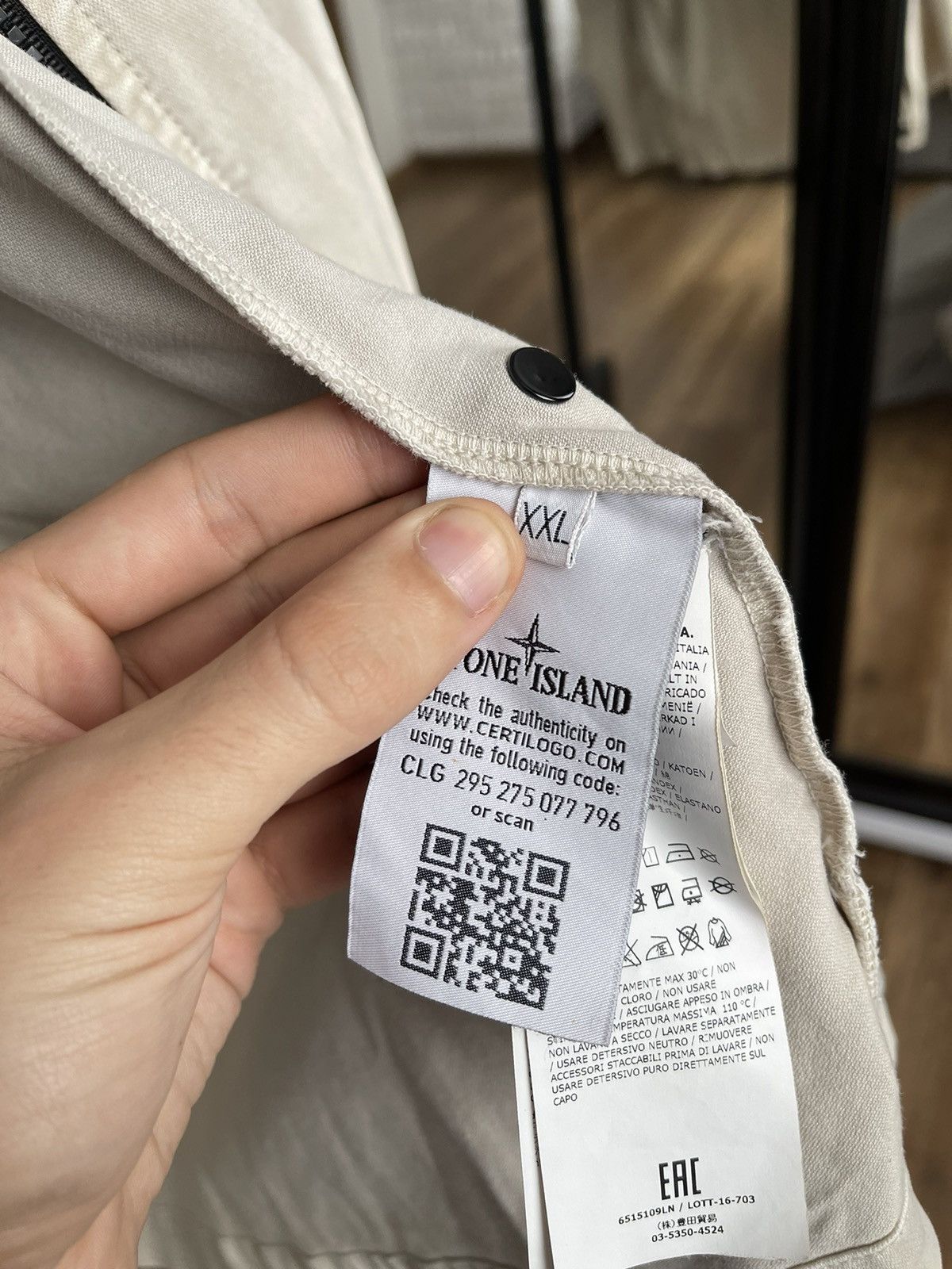 Stone Island Stone Island Hooded Zip Overshirt Light Jacket Size US XXL / EU 58 / 5 - 16 Thumbnail