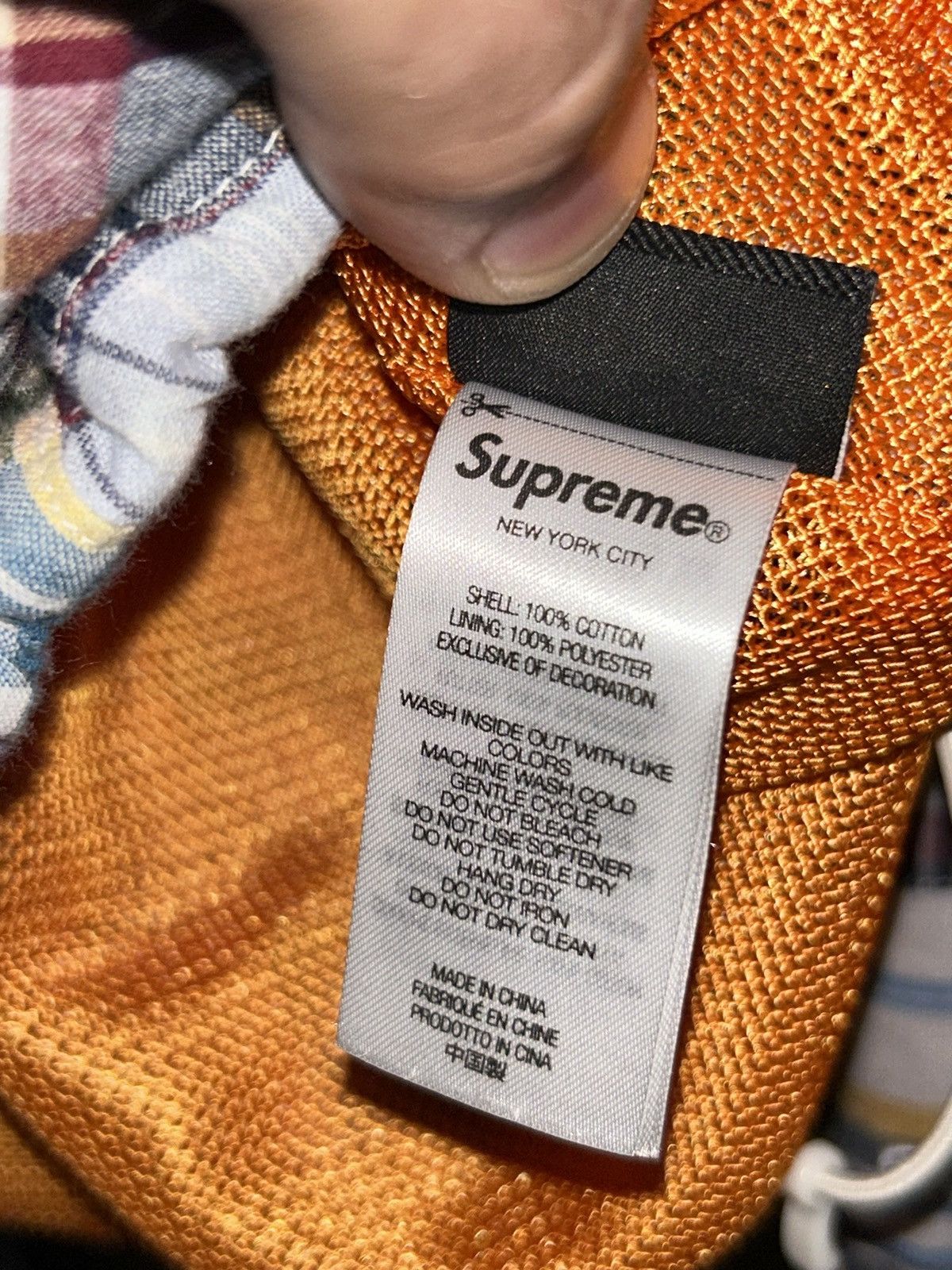 GOODENOUGH × Supreme Supreme x Goodenough Patchwork Madras Hooded Jacket SS25 NEW Size US M / EU 48-50 / 2 - 6 Thumbnail