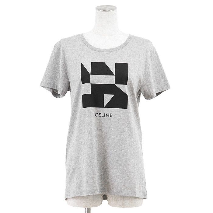 Celine Celine Celine Signature T-shirt Cotton T-shirt Cotton T-Shirts 2X308933F DUTY FREE for USA Size ONE SIZE - 1 Thumbnail