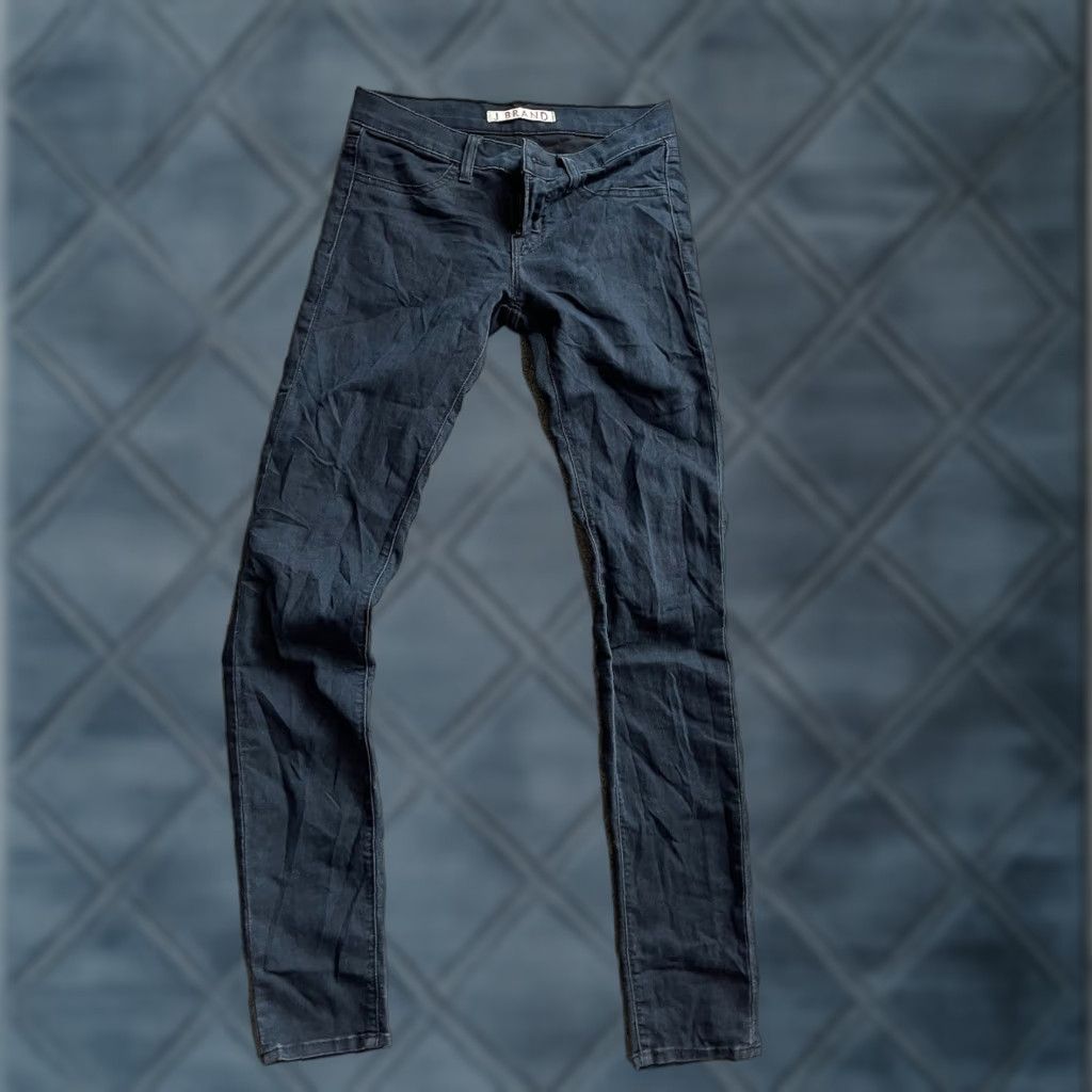J Brand VINTAGE J Brand Olympia Skinny Jeans Womens Size 25 Dark Wash Denim Slim Size 42" / US 20 - 1 Thumbnail