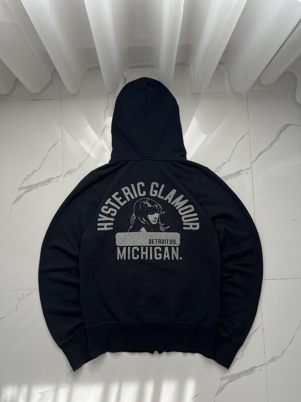 Hysteric Glamour HYSTERIC GLAMOUR DETROIT MICHIGAN OIL RARE ZIP 