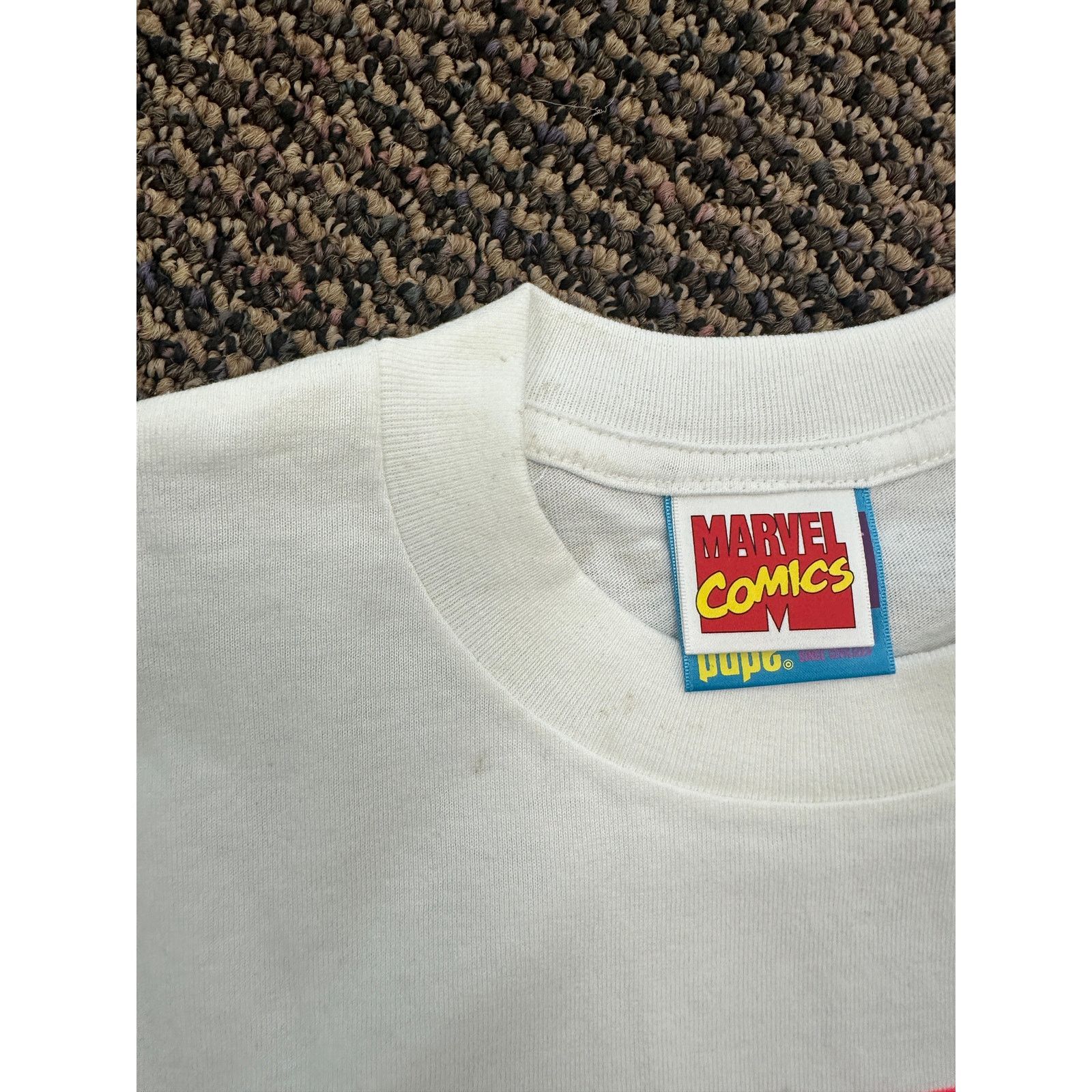 Bape Bape x Marvel 'Thor's Hammer' Tee~sizeL Size US L / EU 52-54 / 3 - 4 Thumbnail