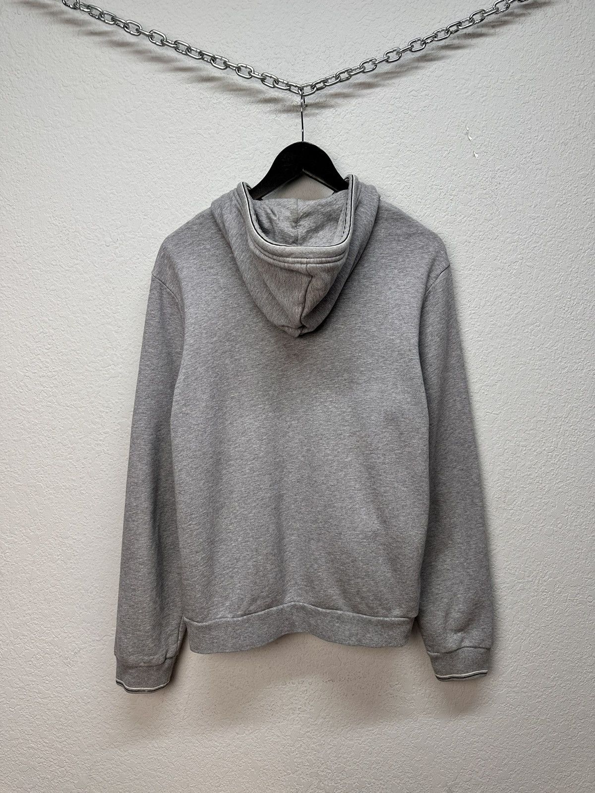 Lacoste Vintage Lacoste Zip Hoodie Grey Sk8 France Polo Ralph Lauren Size US L / EU 52-54 / 3 - 11 Thumbnail