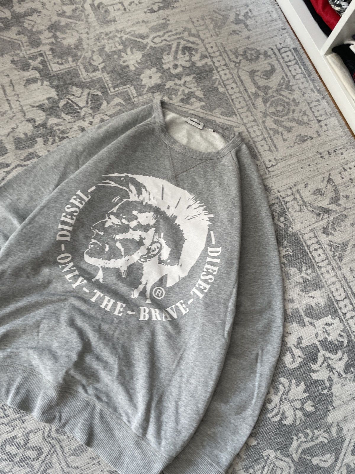 Diesel Vintage Diesel Sweatshirt Big Logo Boxy Archival Japanese Size US M / EU 48-50 / 2 - 4 Thumbnail