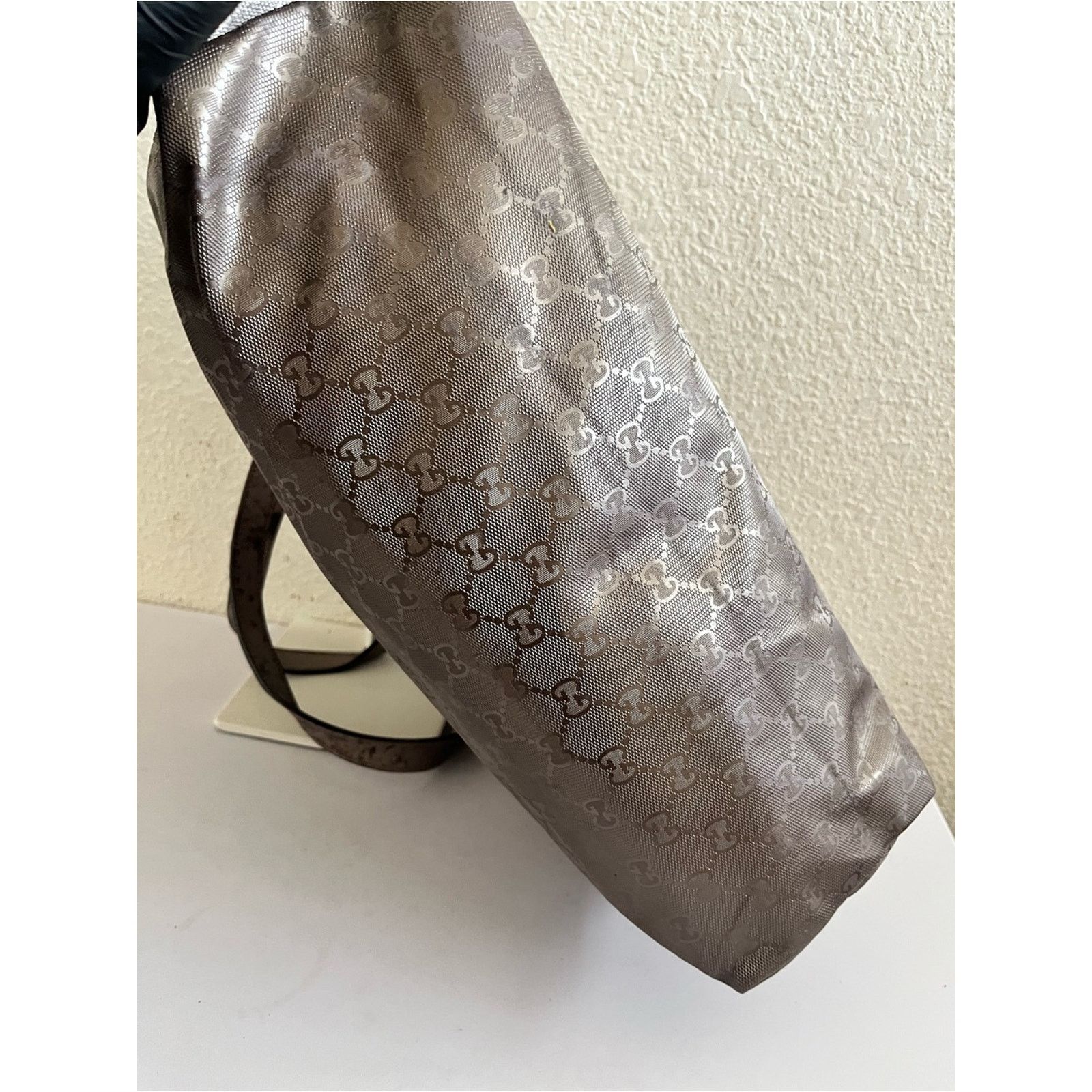 Gucci Gucci large gg bronze tote bag Size ONE SIZE - 7 Thumbnail
