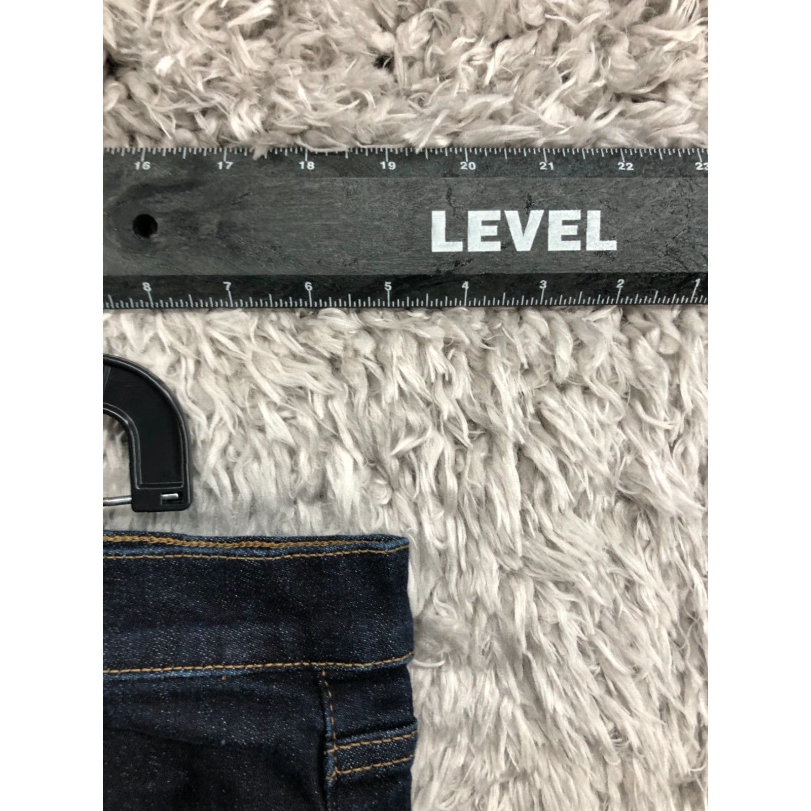 Rsq RSQ Slim Straight Jeans Mens 38x32 Dark Wash Blue Slim Modern American 5-Pocket Denim Cotton Blend Jeans RSQ Model Regular Size Type 38 Mens Blue Size US 38 / EU 54 - 2 Thumbnail