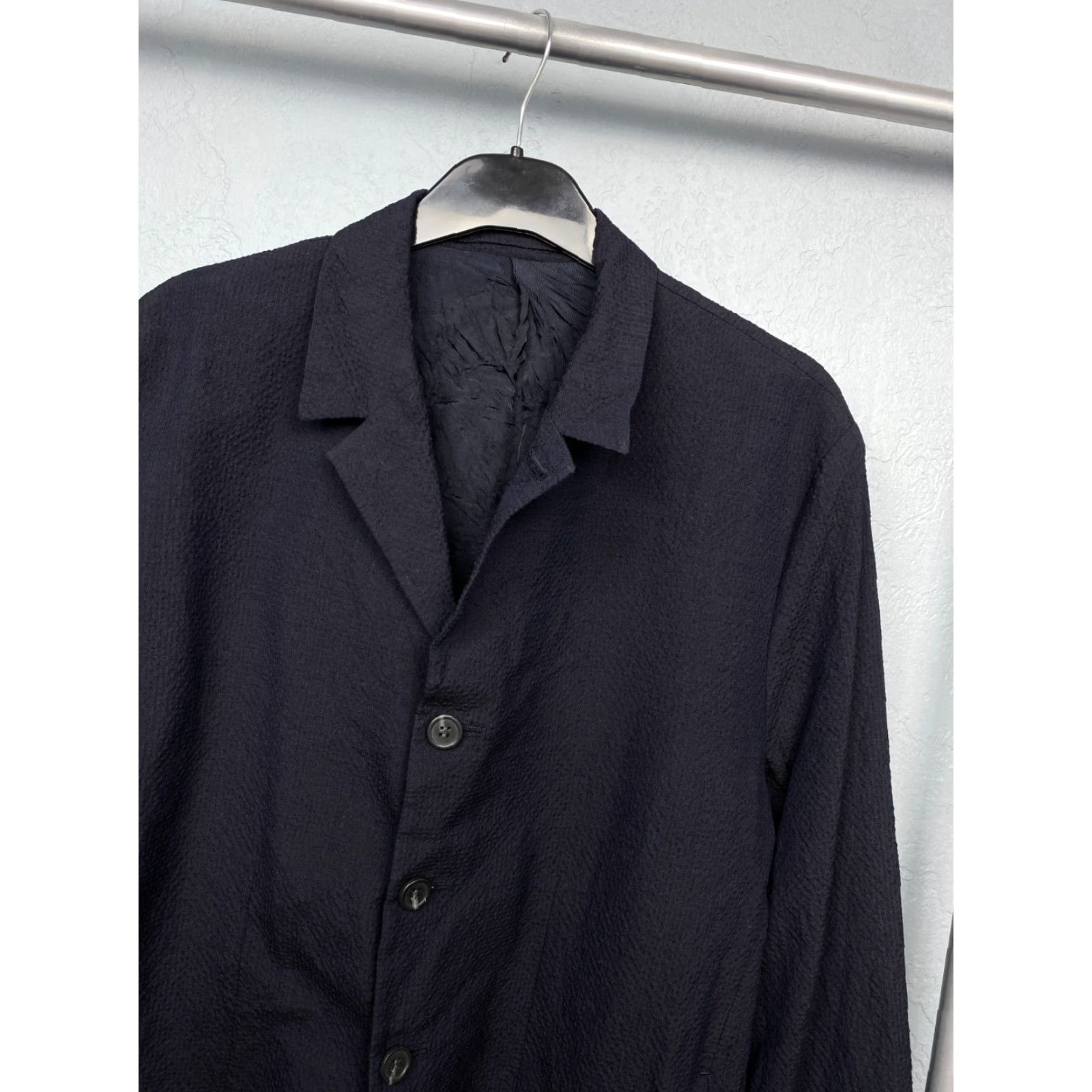 Cos COS Blazer - Wool Cotton Jacket - Blue - Size M - COS Mens - Regular - Button Closure - 50 (M) Size 40R - 2 Thumbnail