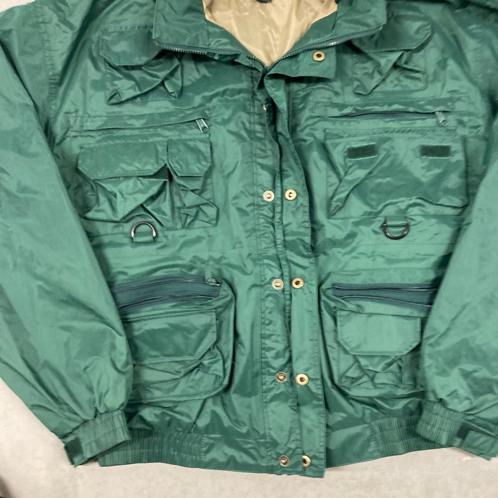 Vintage vintage y2k cargo avant guard bomber jacket Size US L / EU 52-54 / 3 - 3 Thumbnail