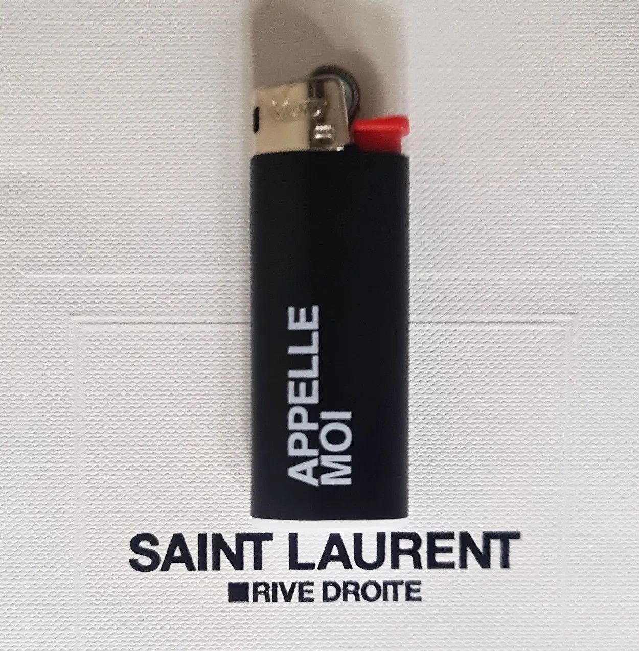 Saint Laurent Paris SAINT LAURENT - RIVE DROITE EXCLUSIVE Lighter "APPELLE MOI" Size ONE SIZE - 3 Thumbnail