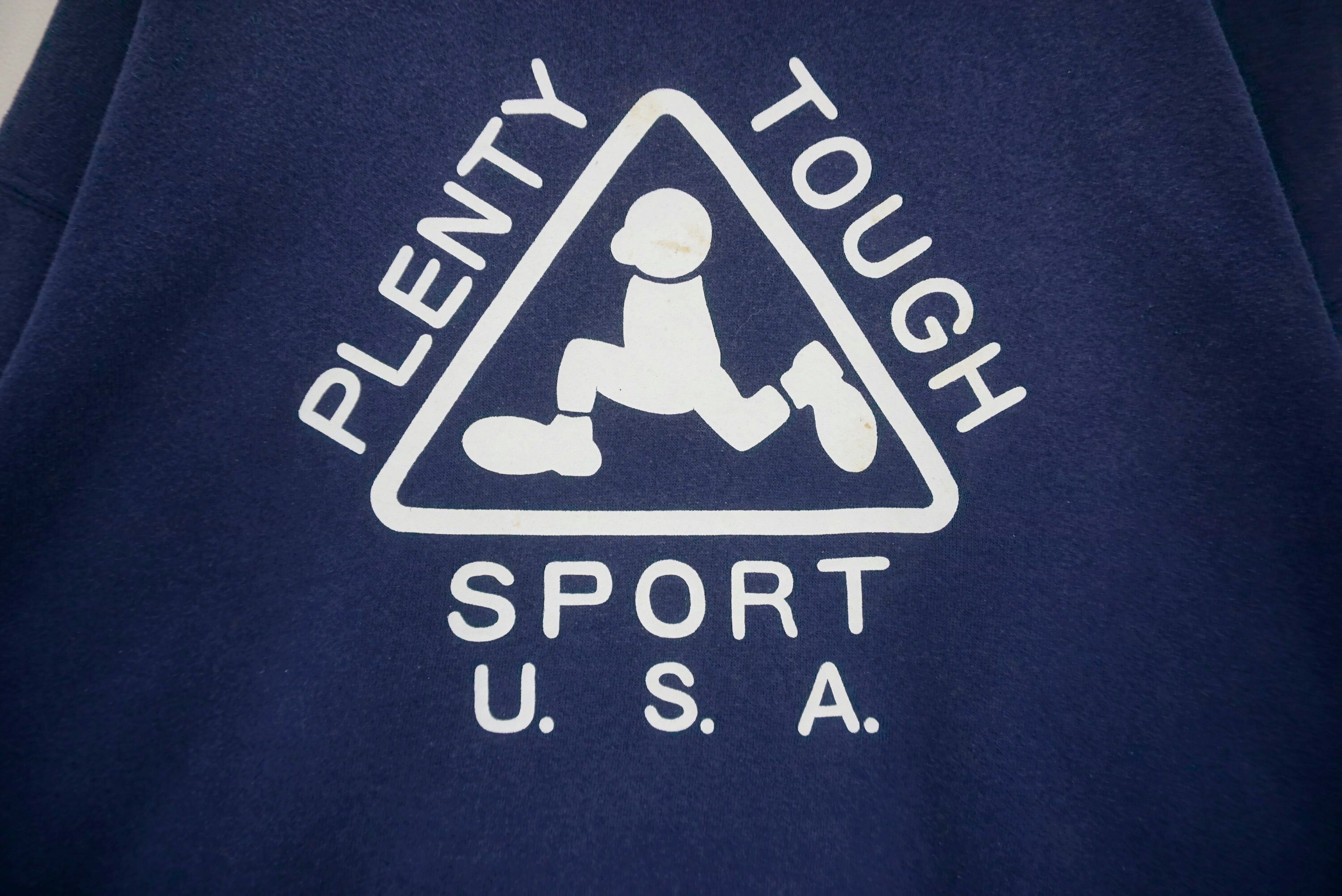 NCAA Vintage Plenty Tough Sport USA Big Logo Hoodie Size US L / EU 52-54 / 3 - 4 Thumbnail