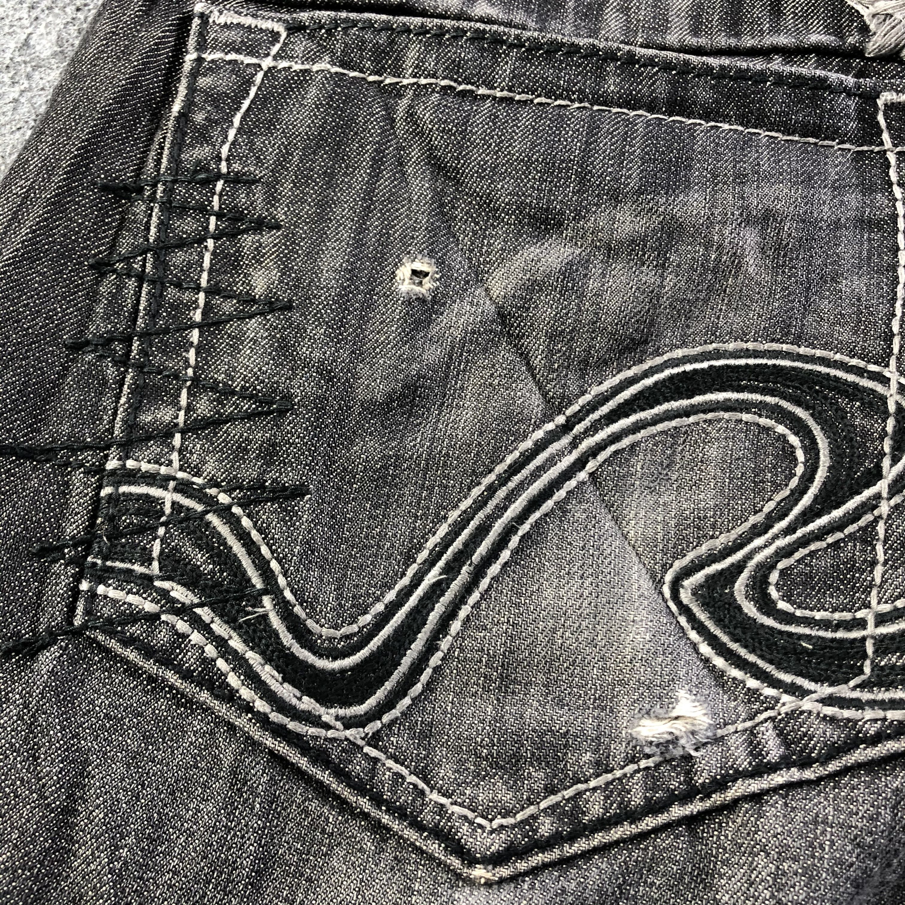 Vintage Vintage Rivet De Cru Jeans-J3782 Size US 39 - 9 Thumbnail