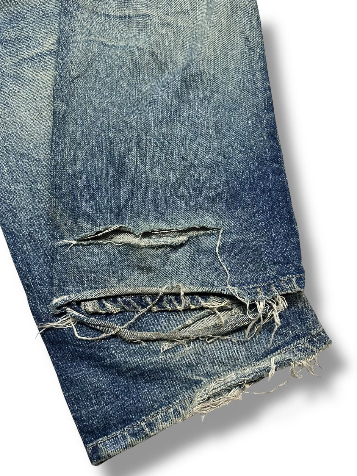 Levi's Levis 90's 502 Big E Vintage Distressed Baggy Style Mudwash Size US 30 / EU 46 - 13 Thumbnail