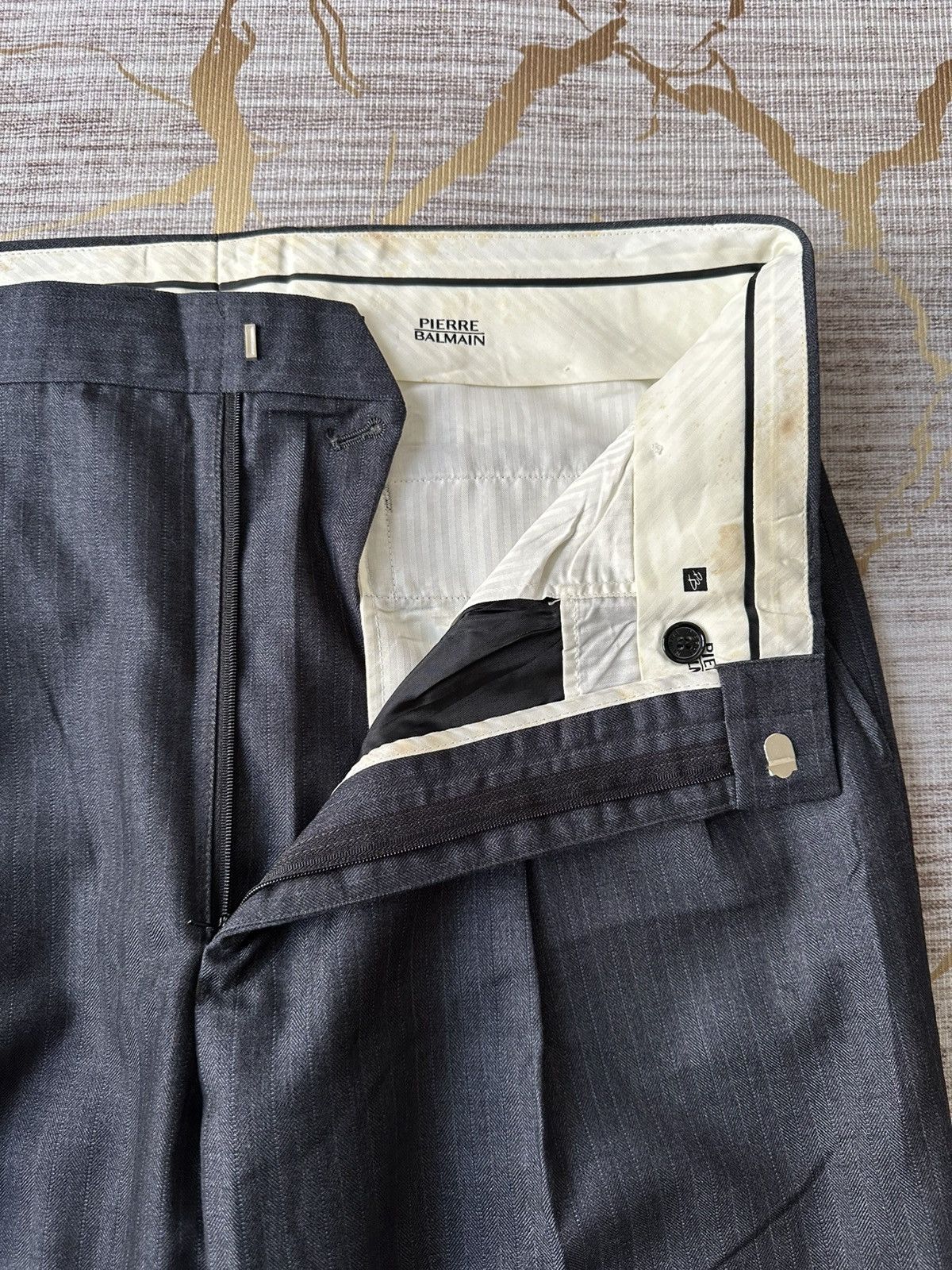 Pierre Balmain Vintage 90s Pierre Balmain Trouser Pant Size US 32 / EU 48 - 12 Thumbnail