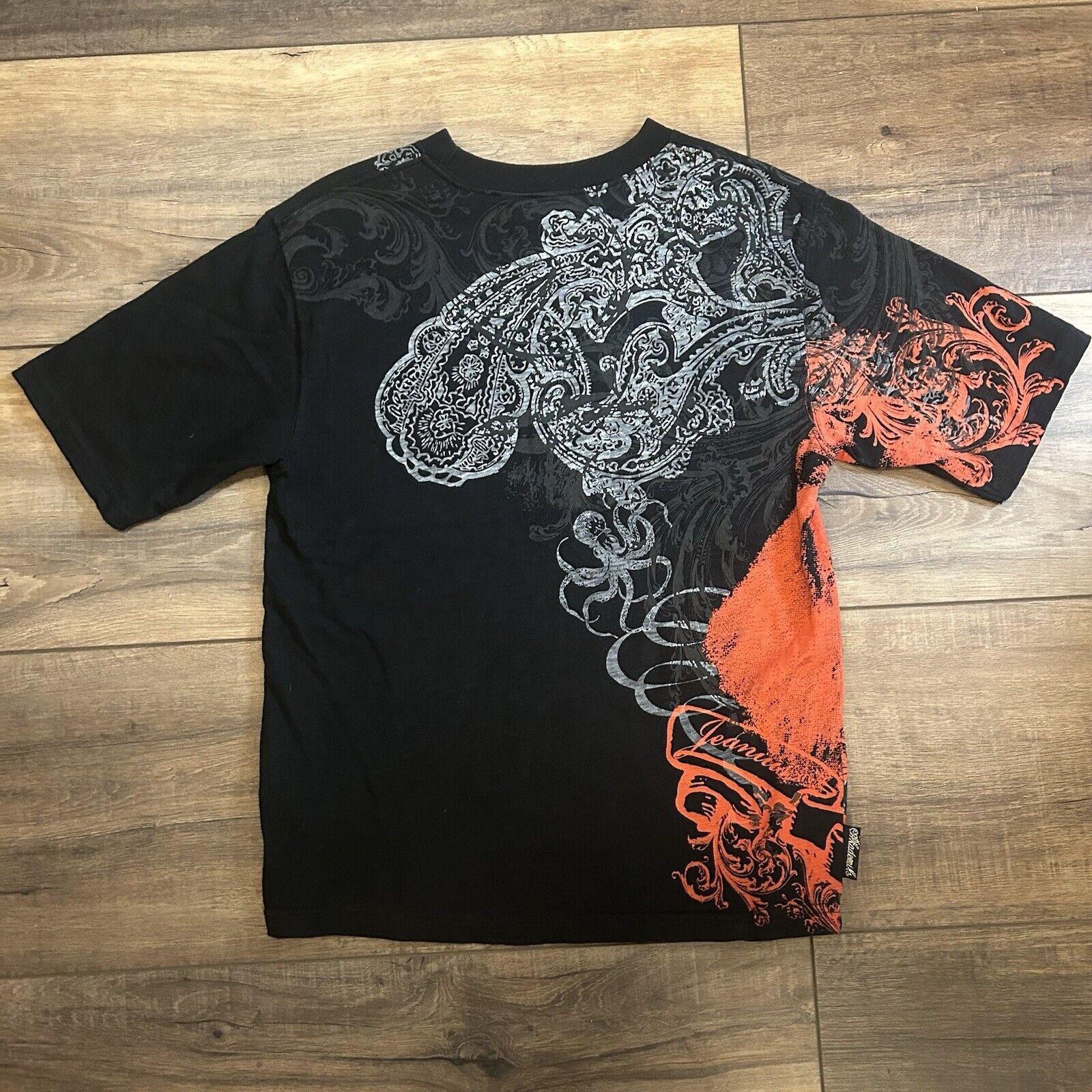 AKADEMIKS アカデミクス　ゲームシャツ 3XL b-boy Akademiks VINTAGE Akademiks Shirt Youth XL/Adult S Black Graphic