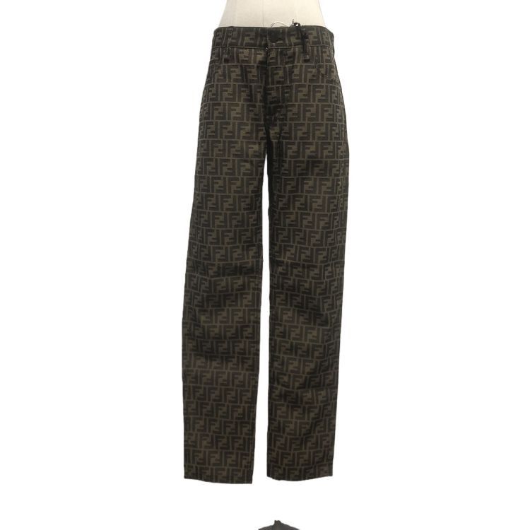 Fendi Fendi Zucca Monogram Trousers Size 32 Size US 32 / EU 48 - 1 Thumbnail