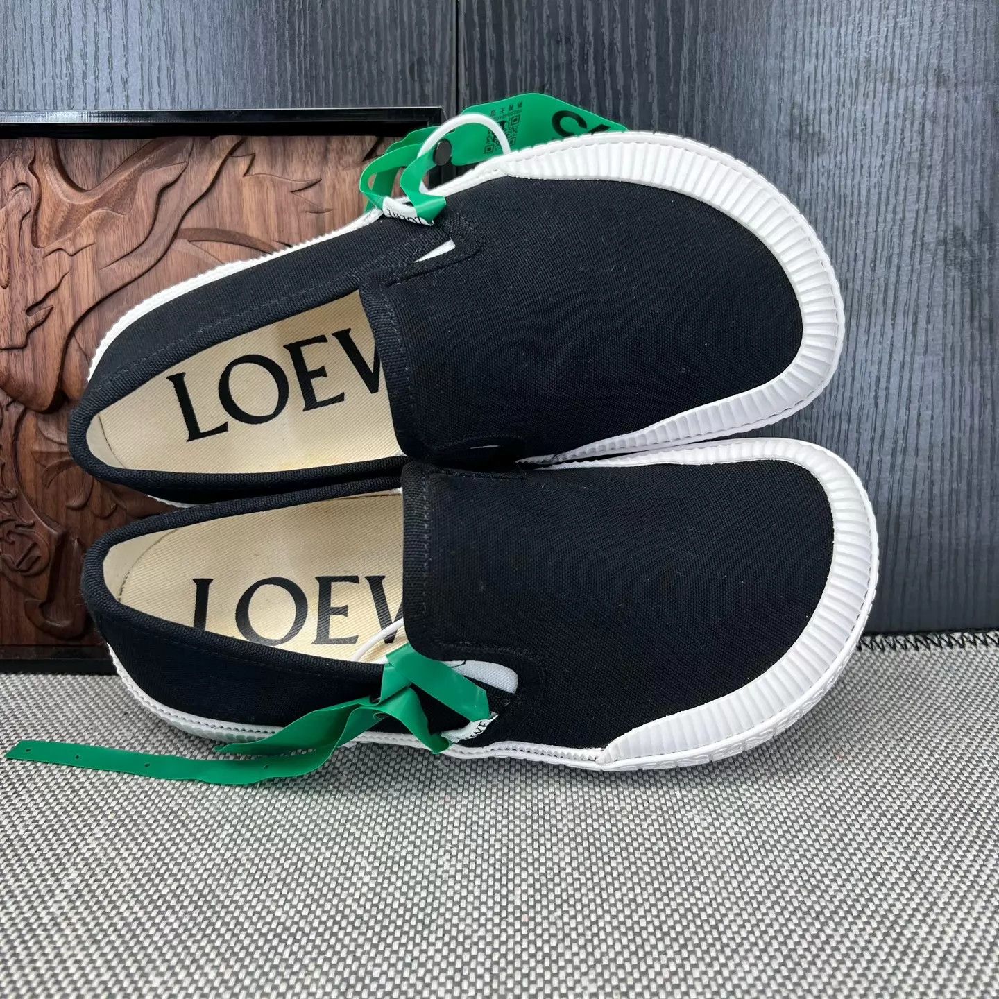 Loewe LOEWE Terra Vulca Black 38 99 New Size US 7.5 / IT 37.5 - 6 Thumbnail